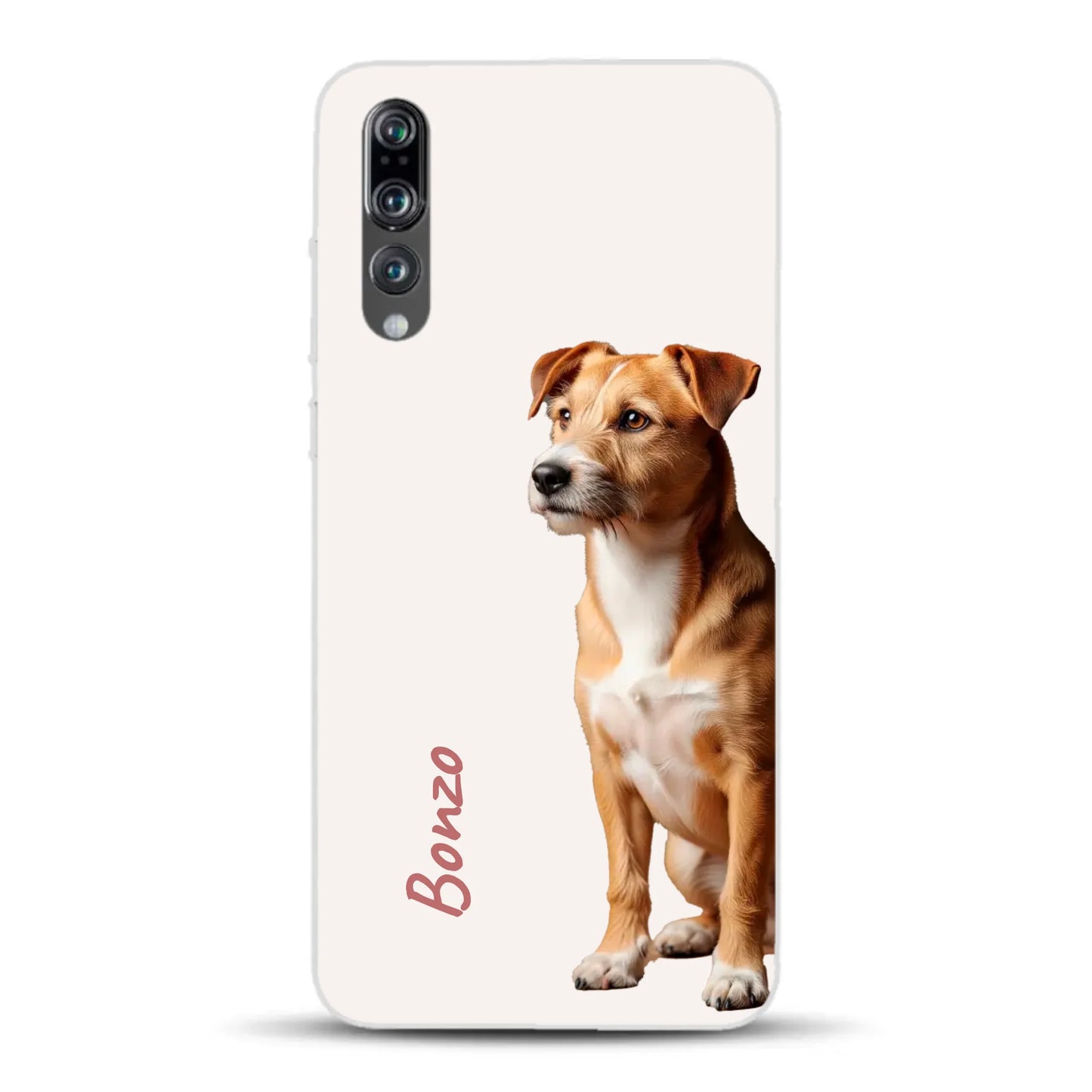 Neugier um die Ecke - Individuelle Handyhülle für Huawei