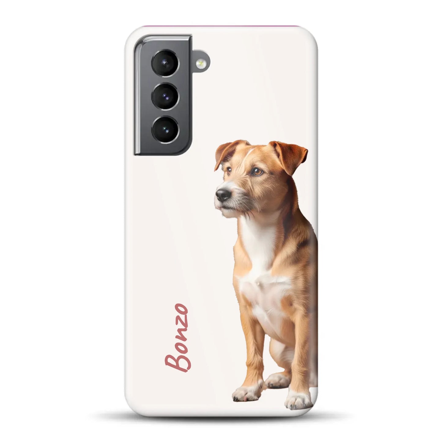Neugier um die Ecke - Individuelle Hardcase Hülle für Samsung