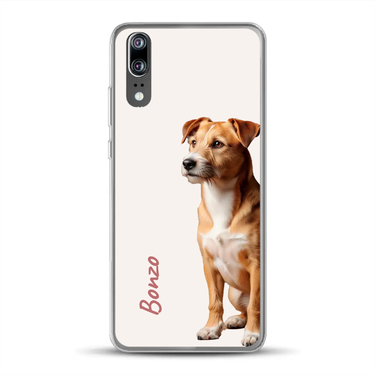 Neugier um die Ecke - Individuelle Handyhülle für Huawei