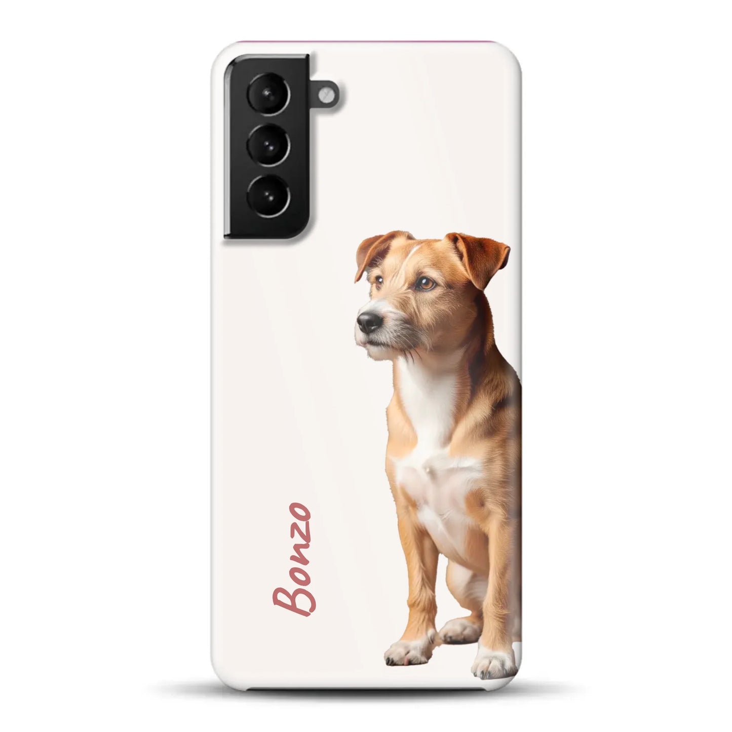 Neugier um die Ecke - Individuelle Hardcase Hülle für Samsung