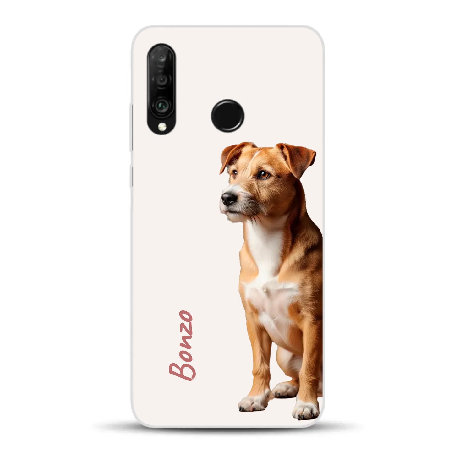 Neugier um die Ecke - Individuelle Handyhülle für Huawei