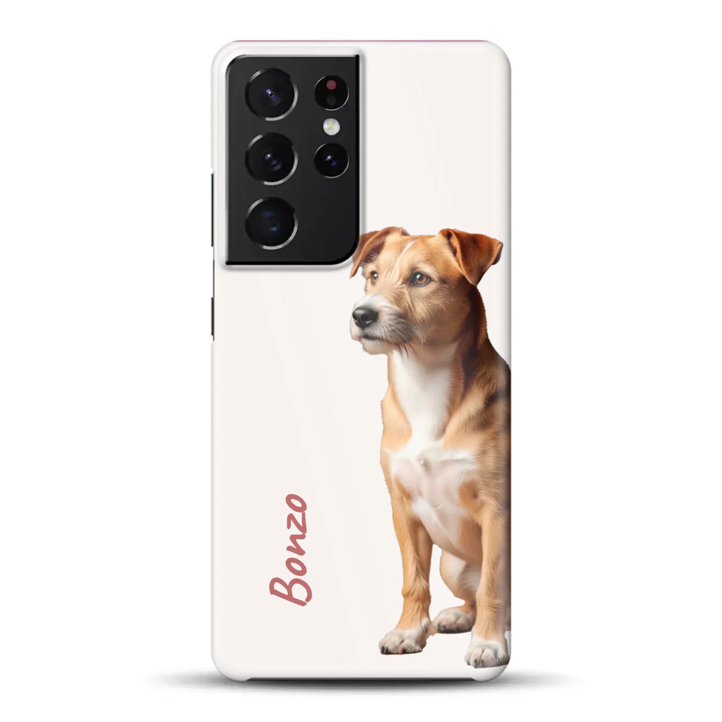Neugier um die Ecke - Individuelle Hardcase Hülle für Samsung