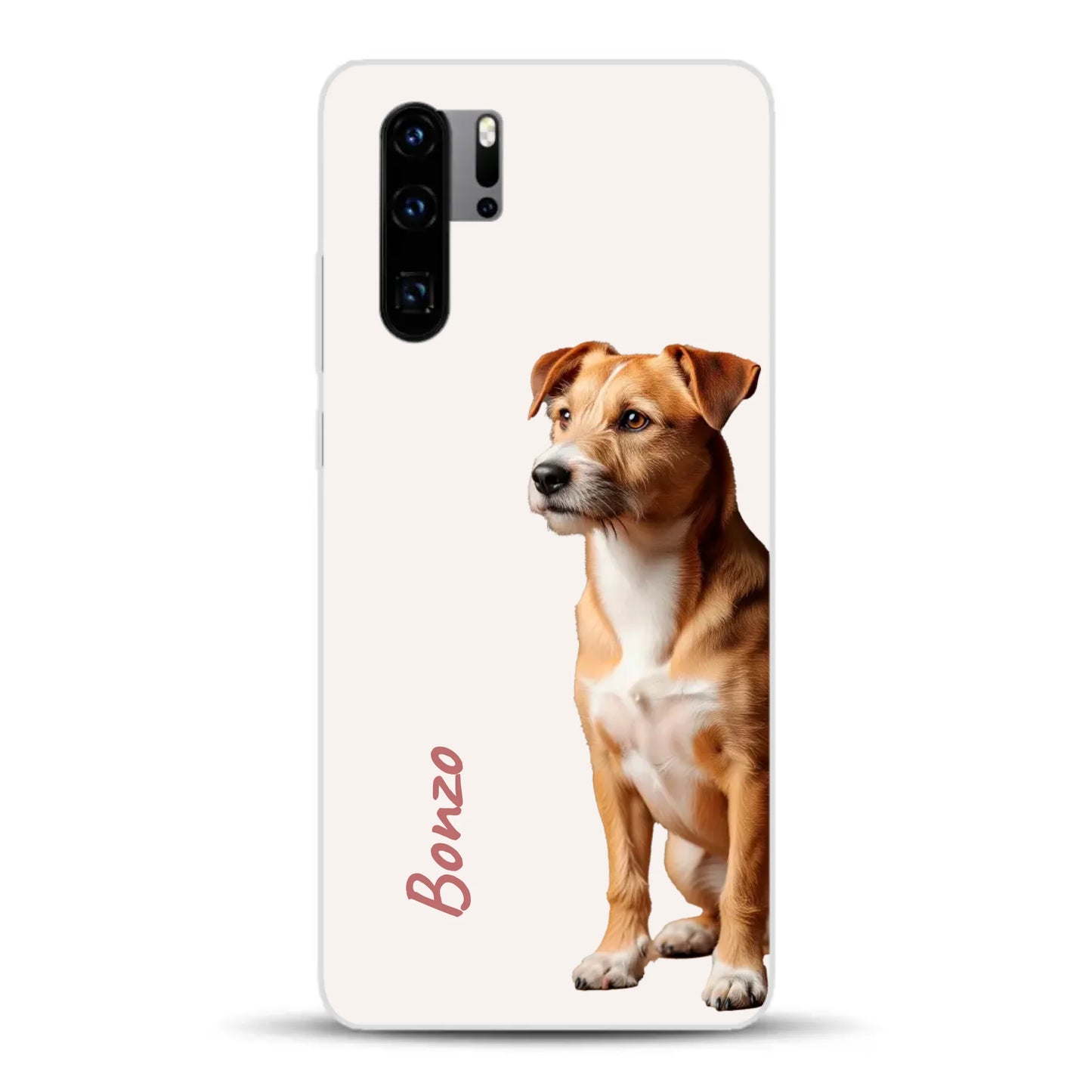 Neugier um die Ecke - Individuelle Handyhülle für Huawei