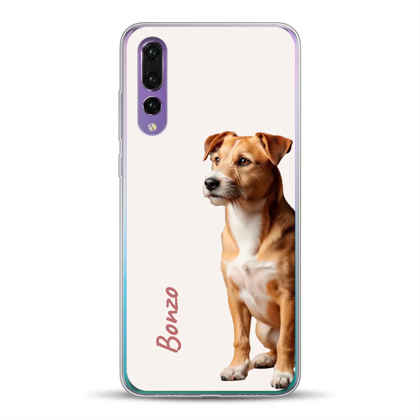 Neugier um die Ecke - Individuelle Handyhülle für Huawei
