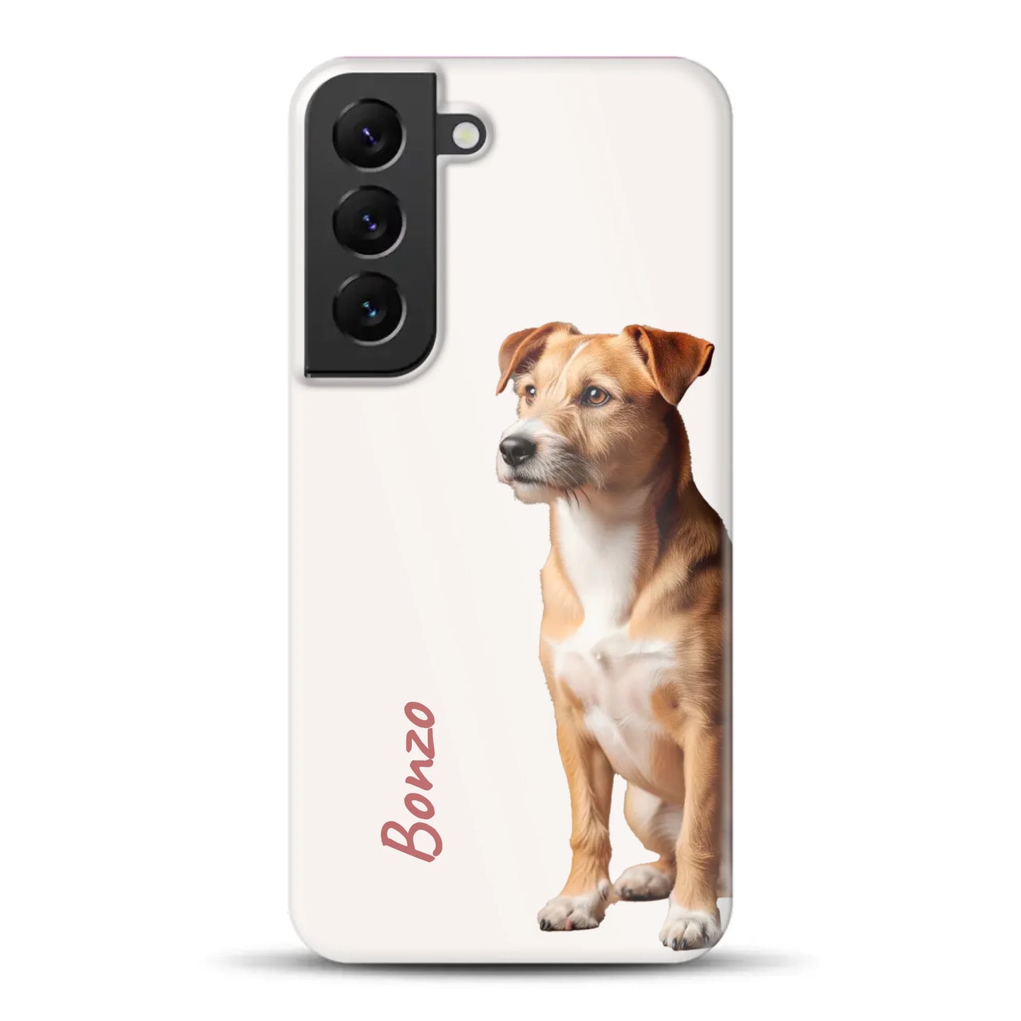 Neugier um die Ecke - Individuelle Hardcase Hülle für Samsung