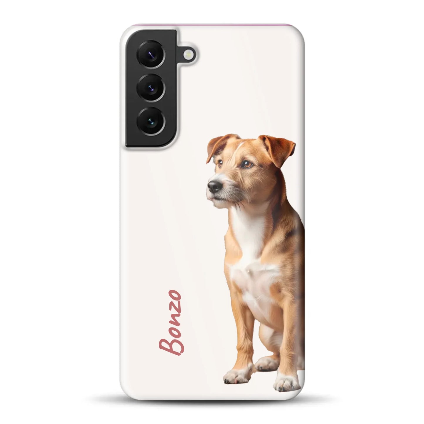 Neugier um die Ecke - Individuelle Hardcase Hülle für Samsung