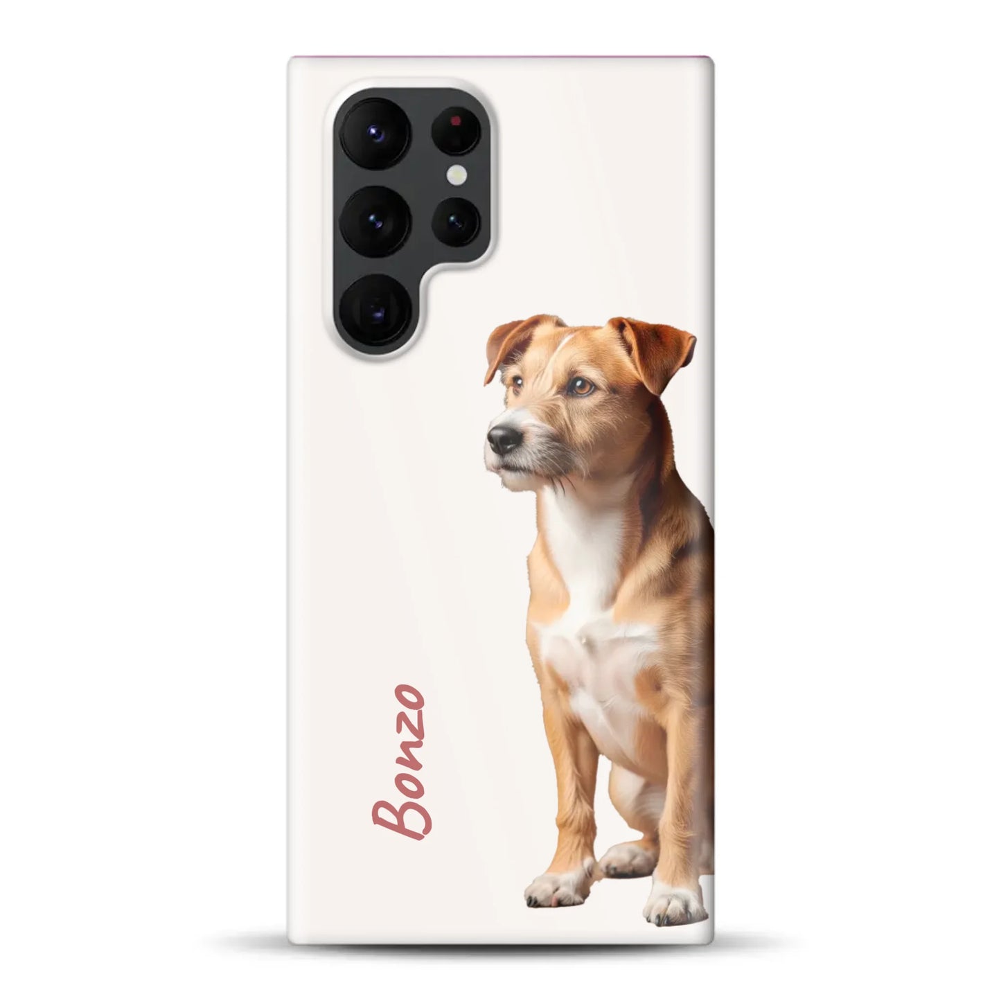 Neugier um die Ecke - Individuelle Hardcase Hülle für Samsung