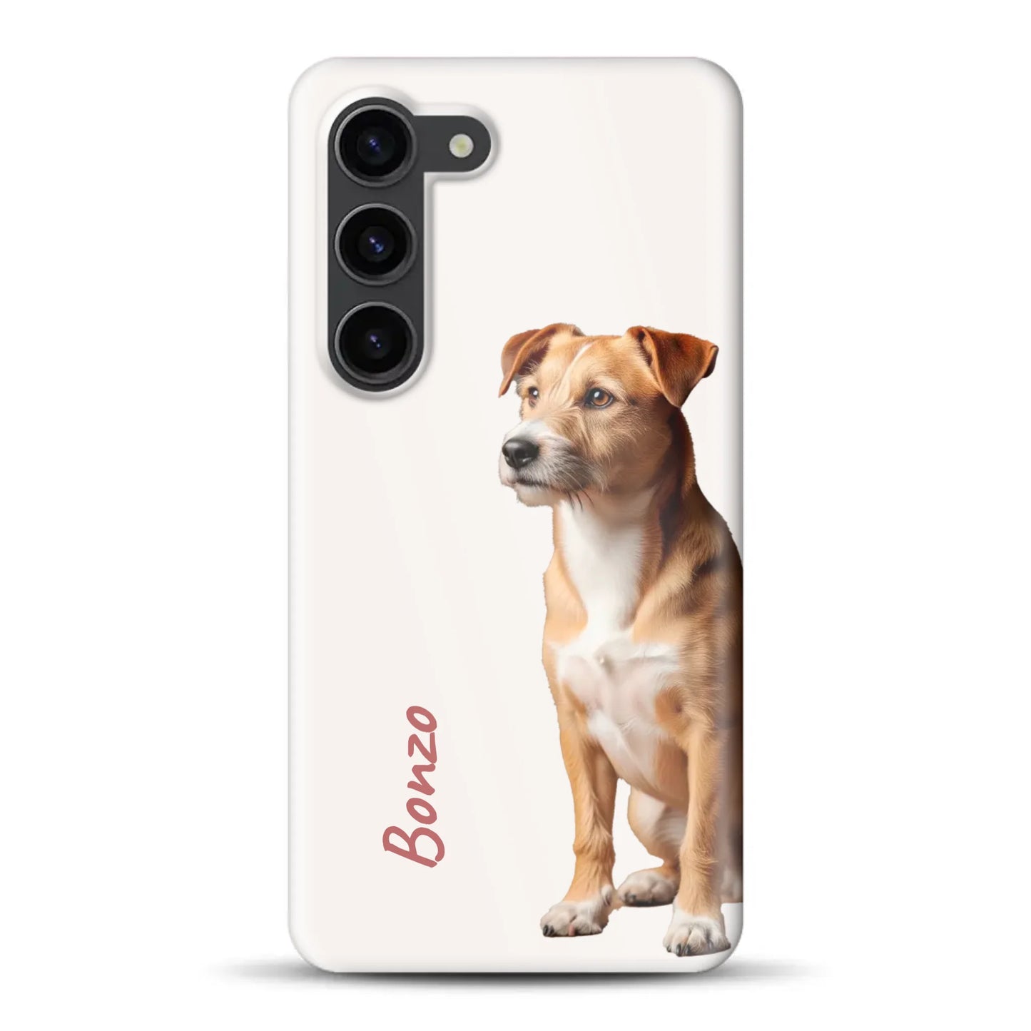 Neugier um die Ecke - Individuelle Hardcase Hülle für Samsung