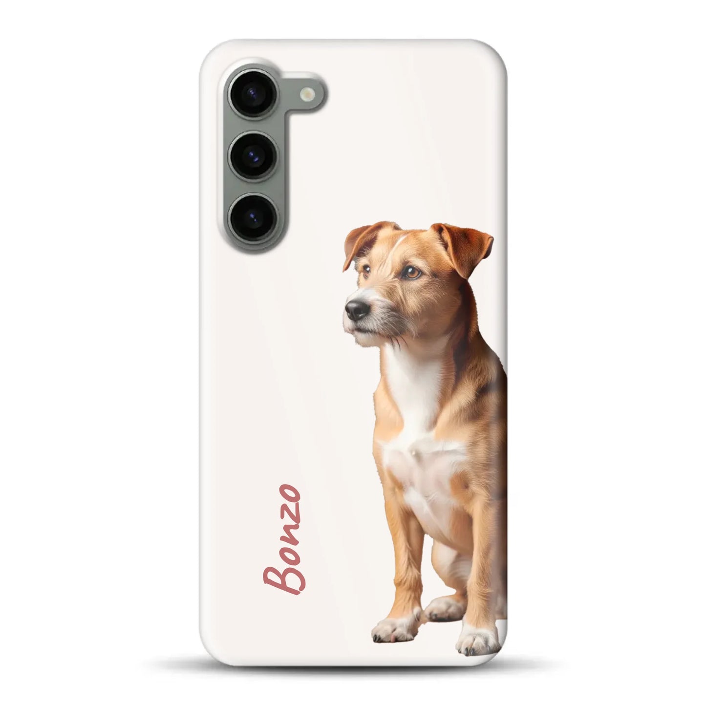 Neugier um die Ecke - Individuelle Hardcase Hülle für Samsung