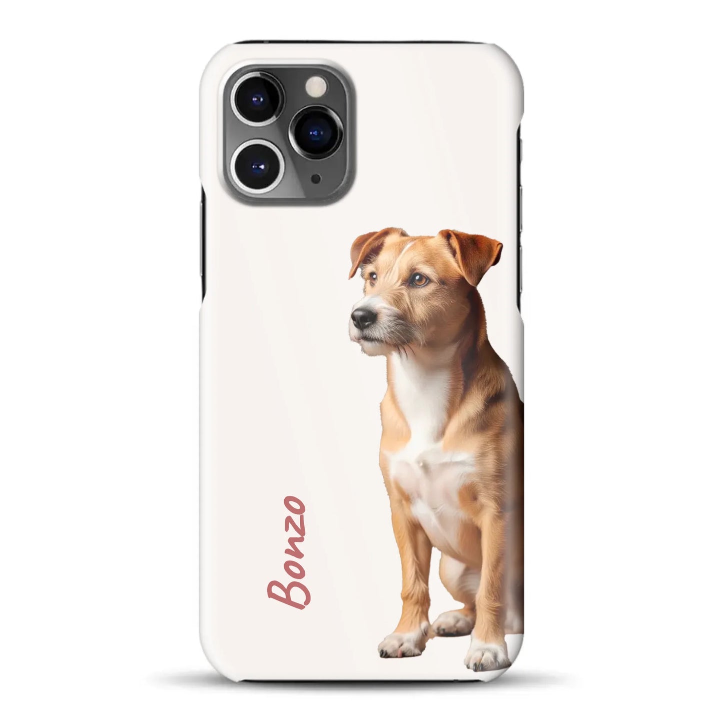Neugier um die Ecke - Individuelle Hardcase Hülle für iPhone
