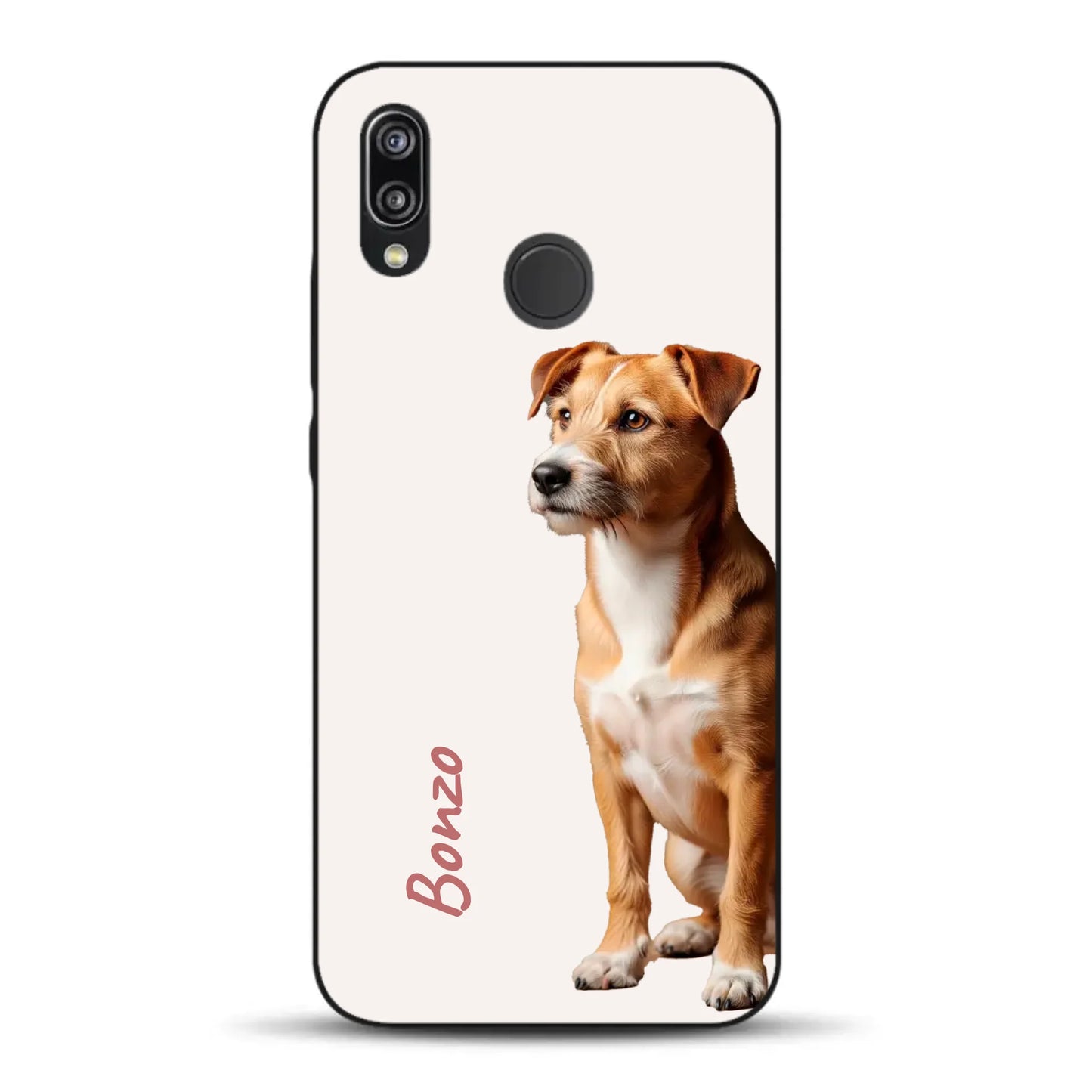Neugier um die Ecke - Individuelle Handyhülle für Huawei