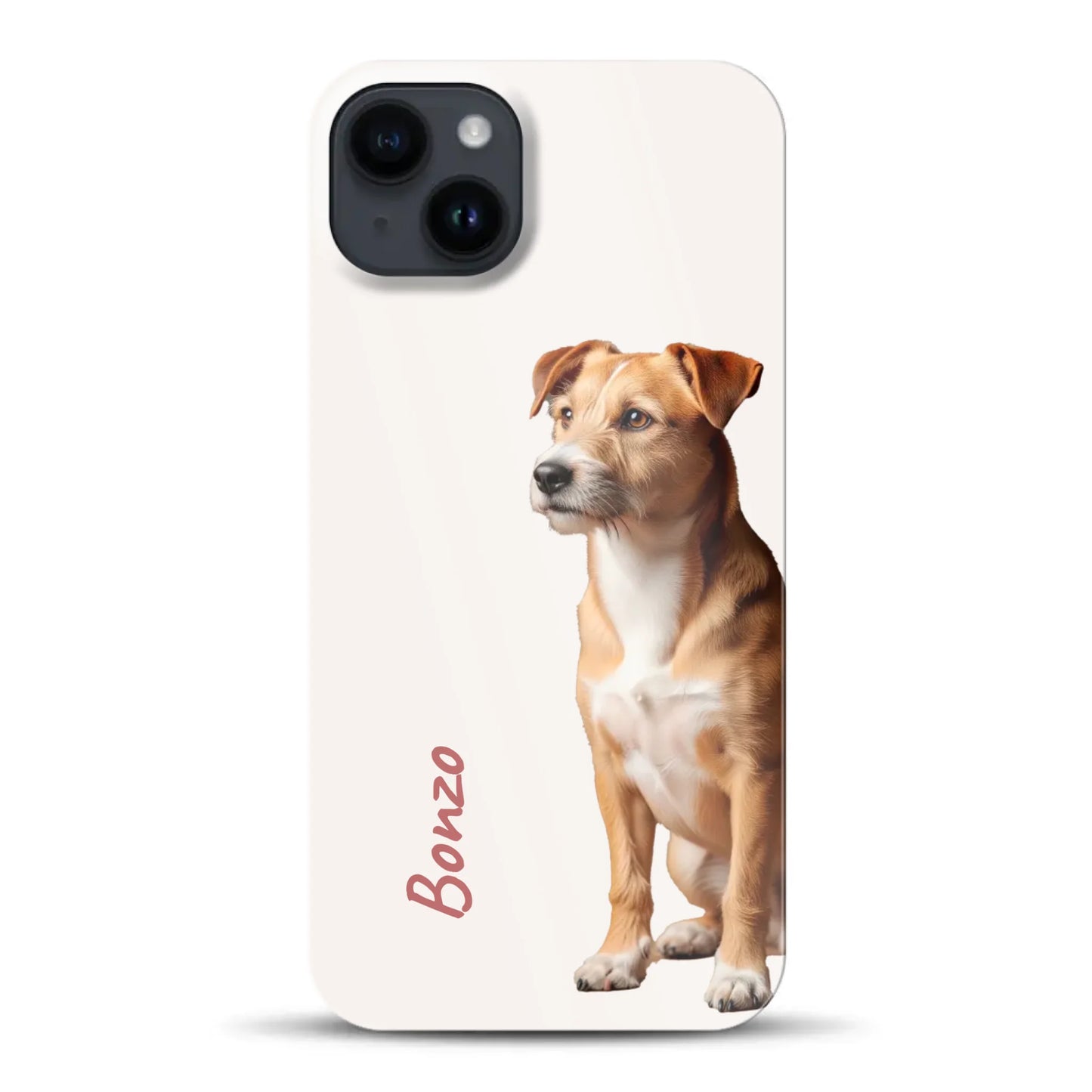 Neugier um die Ecke - Individuelle Hardcase Hülle für iPhone