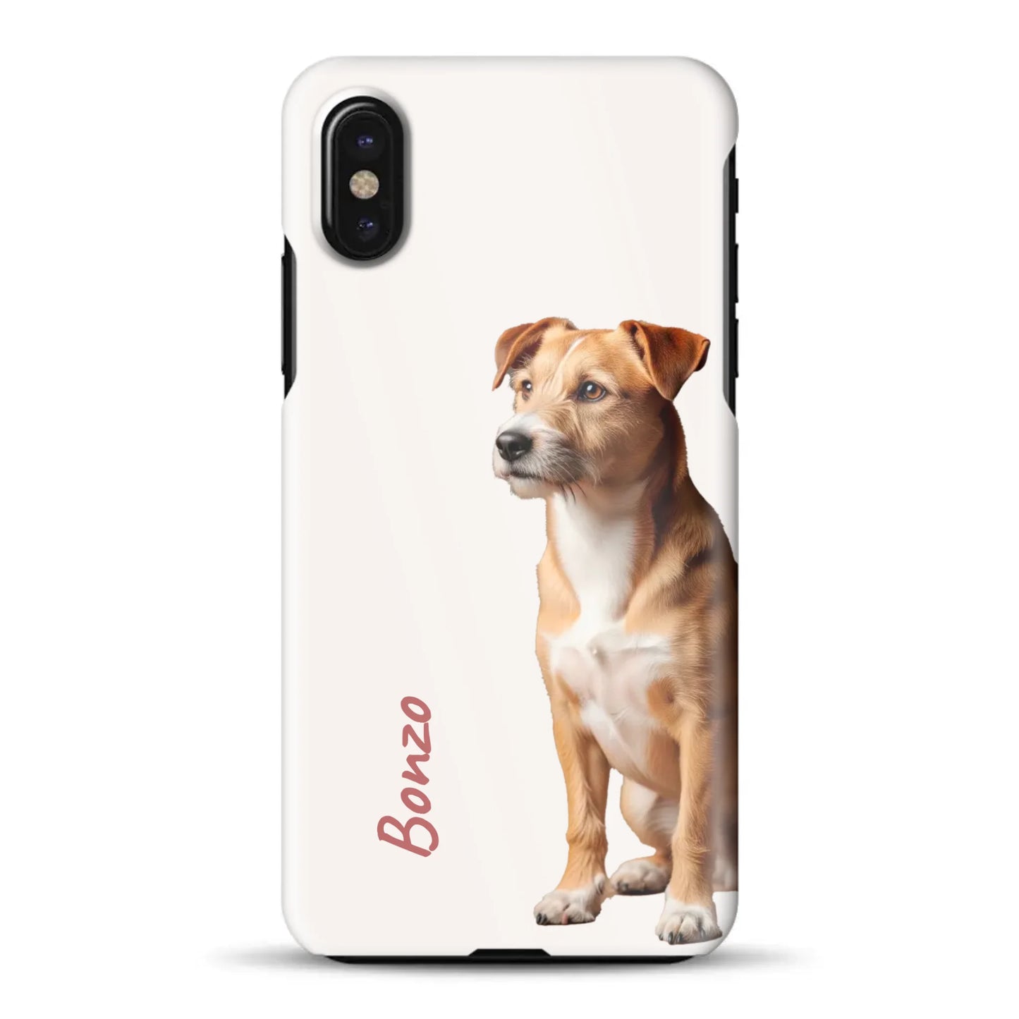 Neugier um die Ecke - Individuelle Hardcase Hülle für iPhone