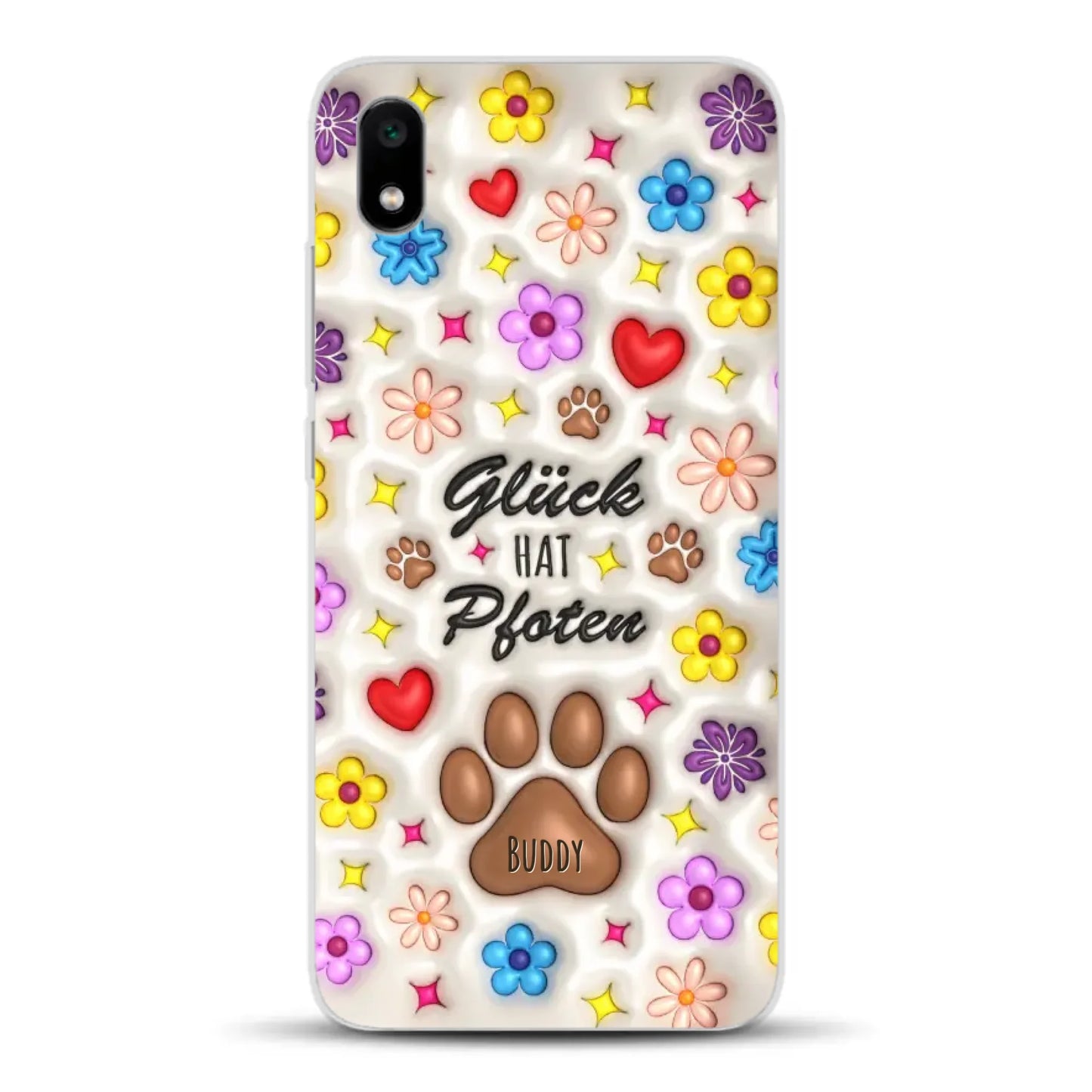 Glück hat Pfoten - Individuelle Handyhülle für Xiaomi