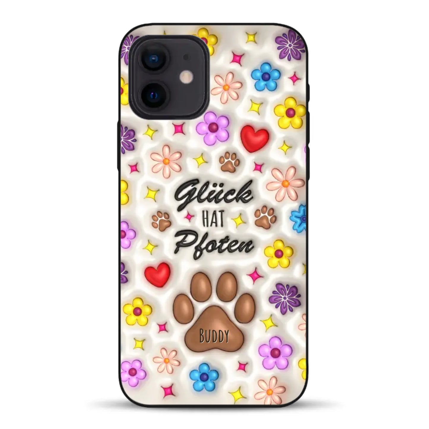 Glück hat Pfoten - Individuelle Handyhülle für iPhone