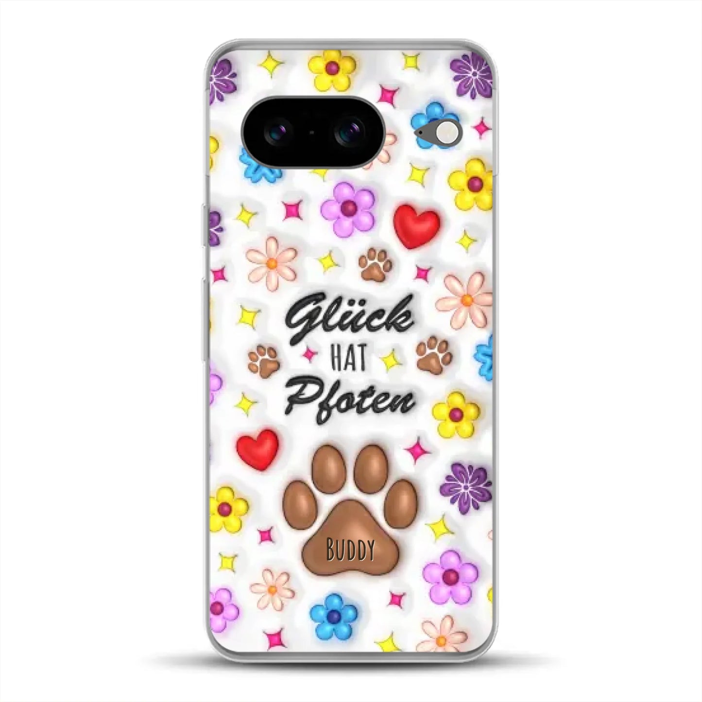 Glück hat Pfoten - Individuelle Handyhülle für Google