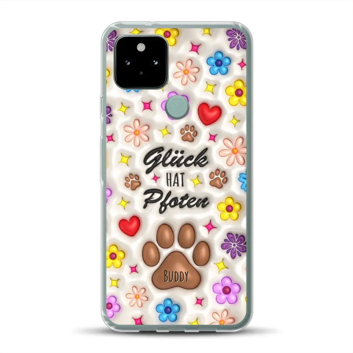 Glück hat Pfoten - Individuelle Handyhülle für Google