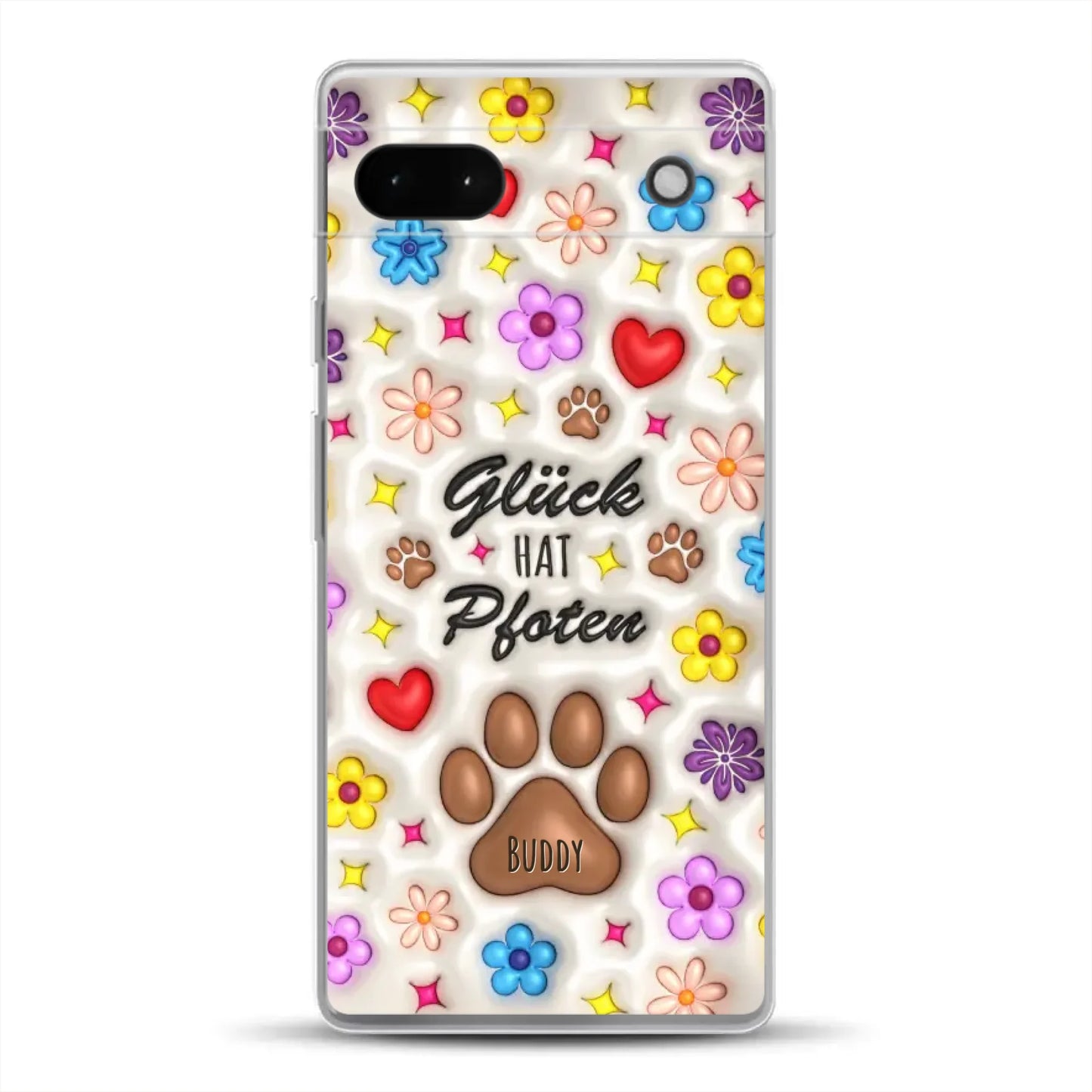 Glück hat Pfoten - Individuelle Handyhülle für Google