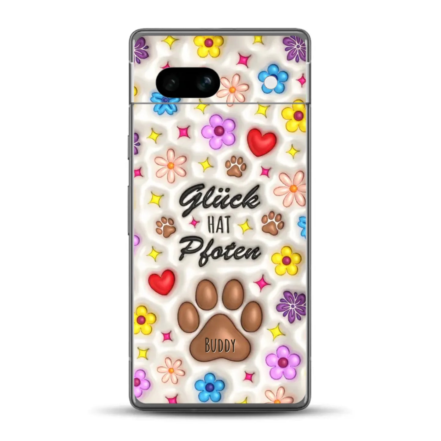 Glück hat Pfoten - Individuelle Handyhülle für Google