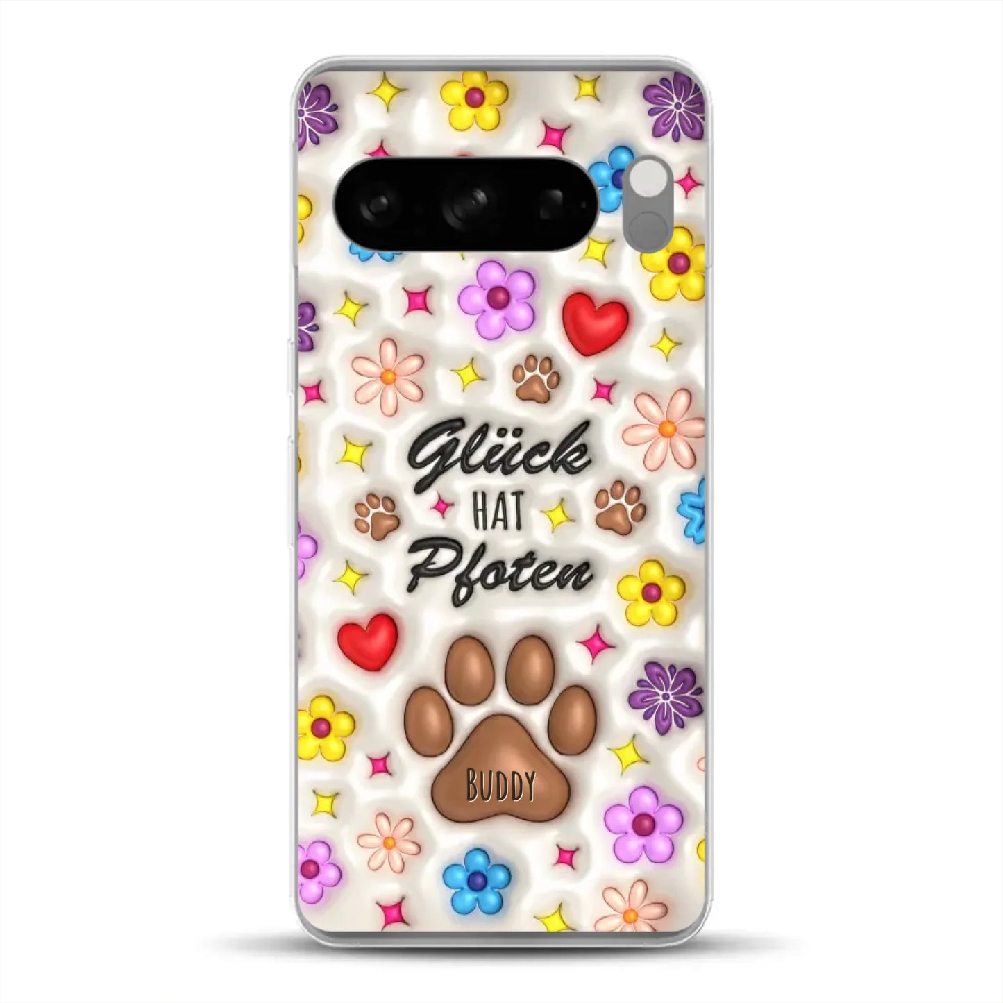 Glück hat Pfoten - Individuelle Handyhülle für Google