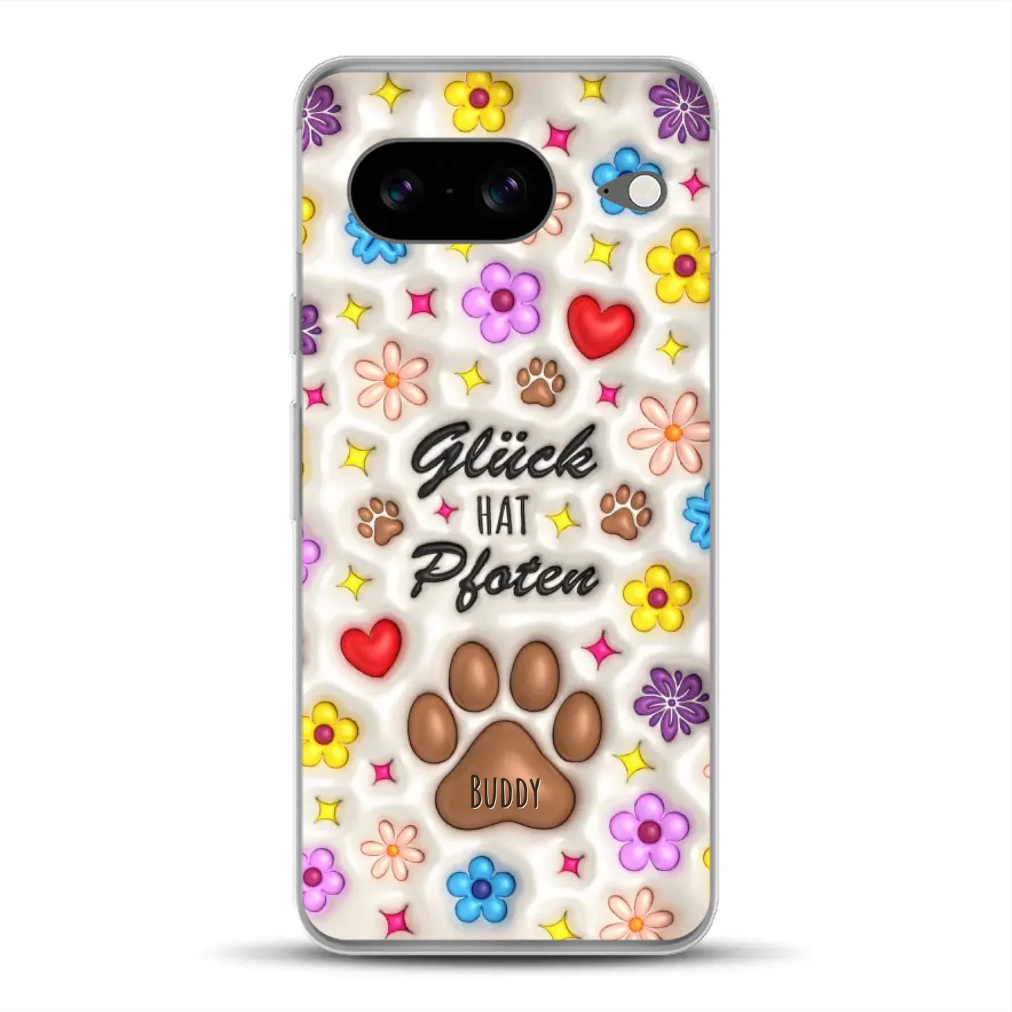 Glück hat Pfoten - Individuelle Handyhülle für Google