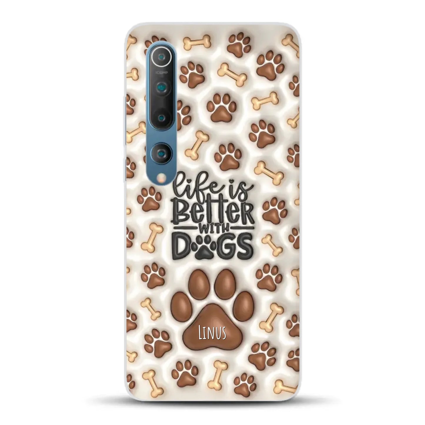 Life is better with Dogs - Individuelle Handyhülle für Xiaomi