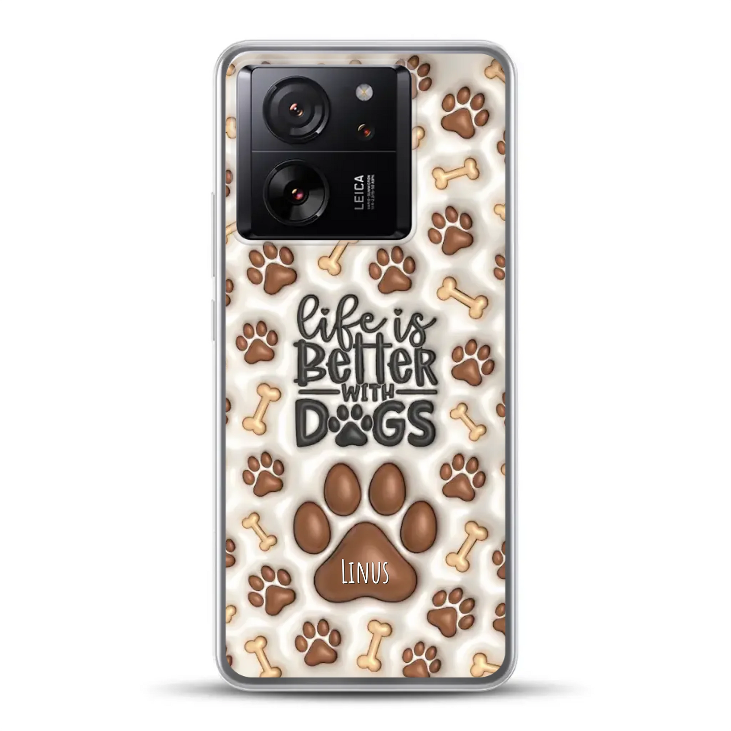 Life is better with Dogs - Individuelle Handyhülle für Xiaomi