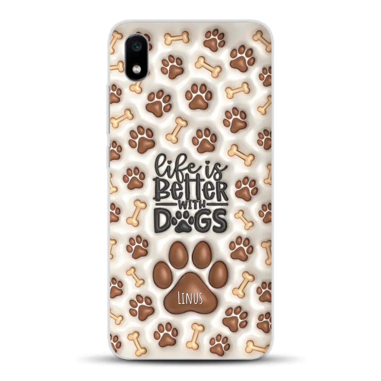 Life is better with Dogs - Individuelle Handyhülle für Xiaomi