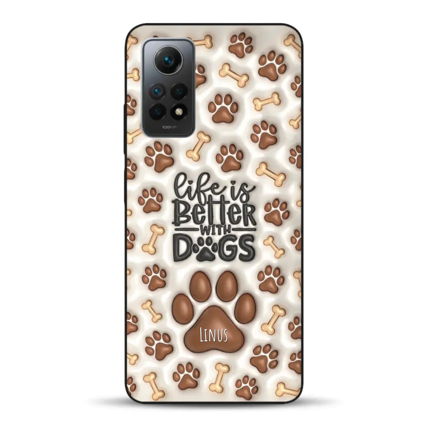 Life is better with Dogs - Individuelle Handyhülle für Xiaomi
