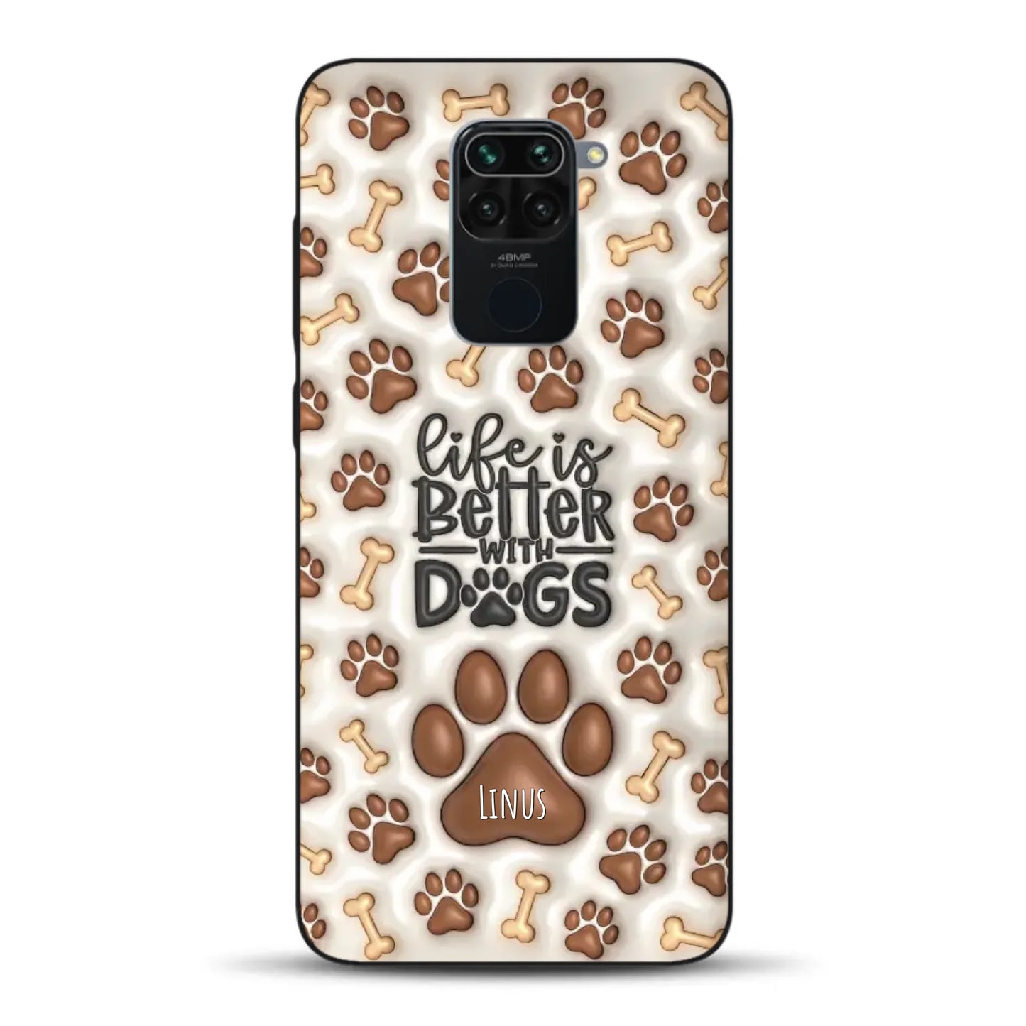 Life is better with Dogs - Individuelle Handyhülle für Xiaomi