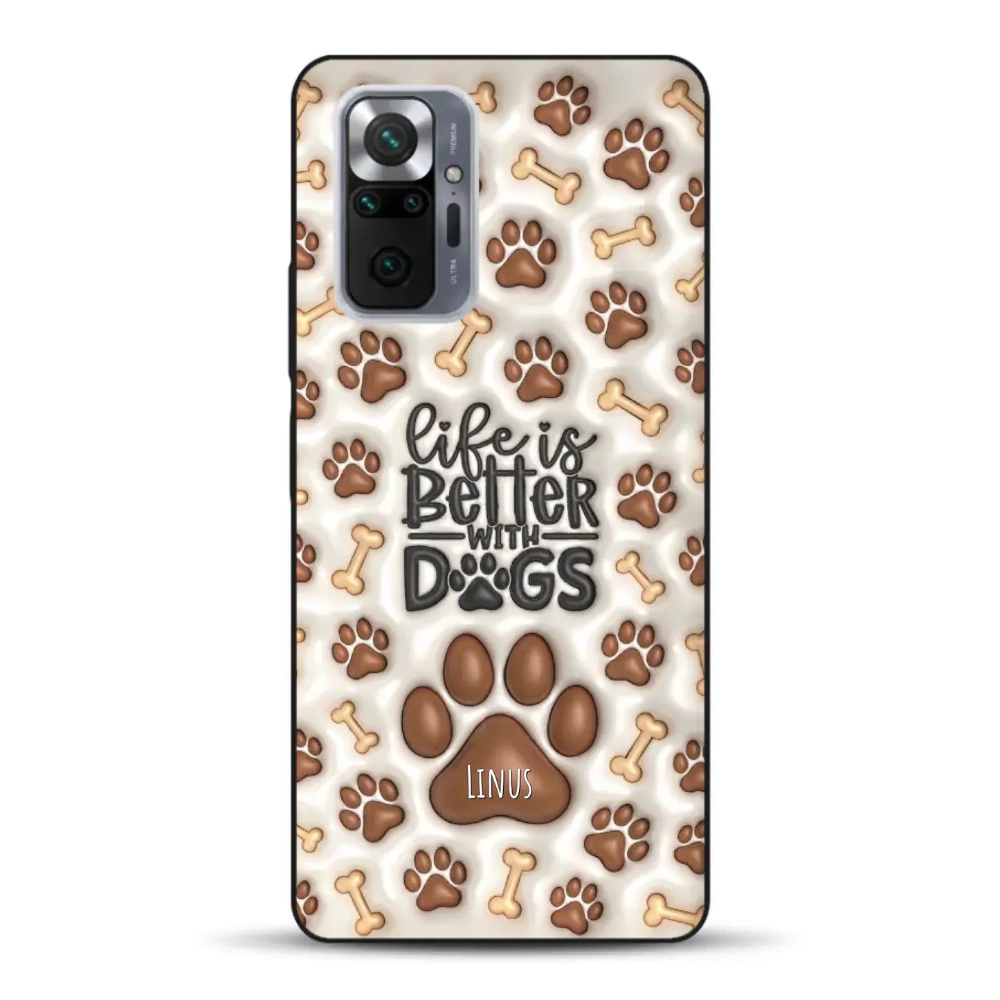 Life is better with Dogs - Individuelle Handyhülle für Xiaomi