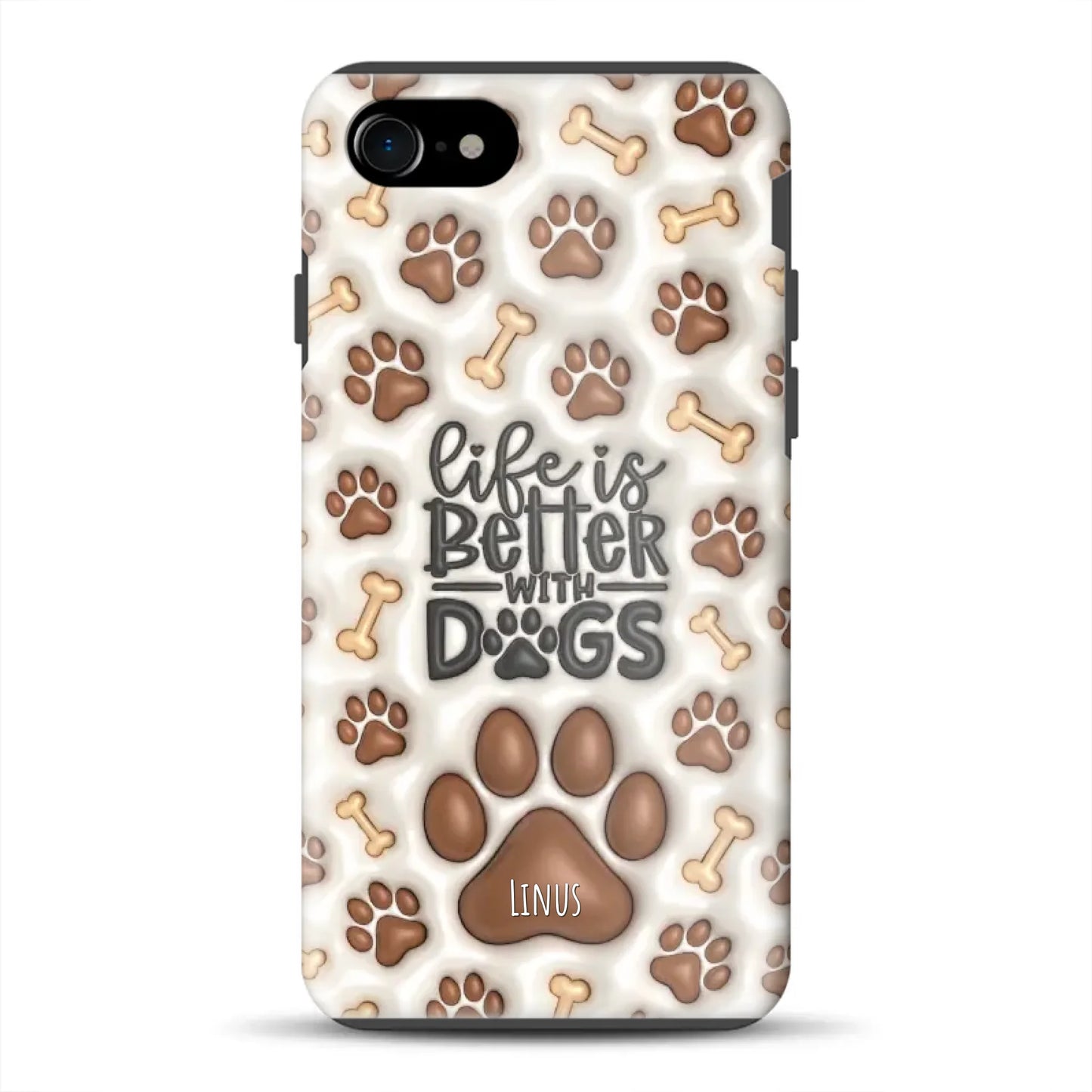 Life is better with Dogs - Individuelle Premium Hülle für iPhone