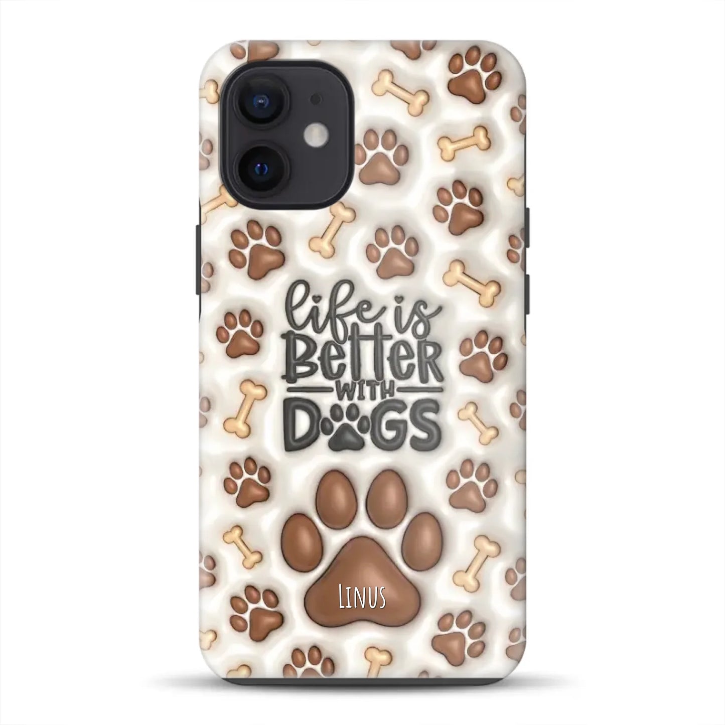 Life is better with Dogs - Individuelle Premium Hülle für iPhone