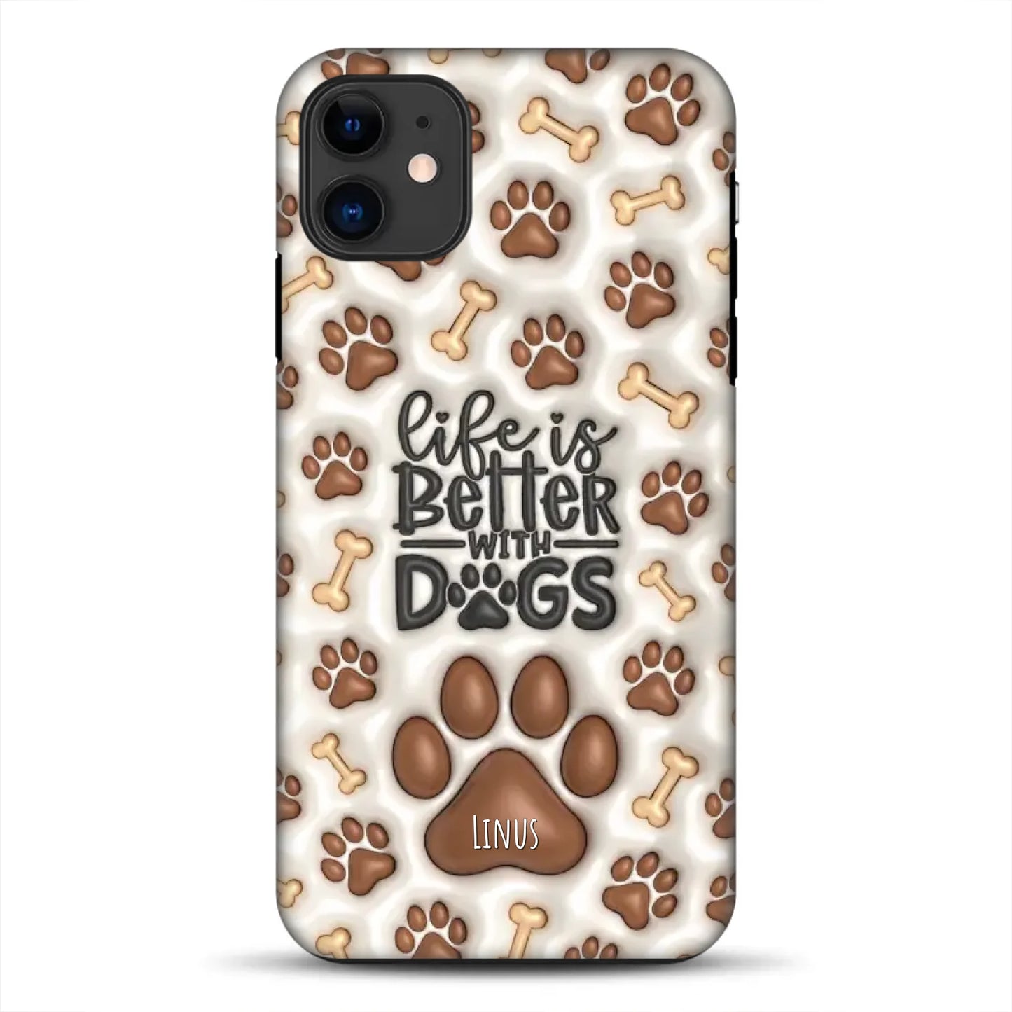 Life is better with Dogs - Individuelle Premium Hülle für iPhone