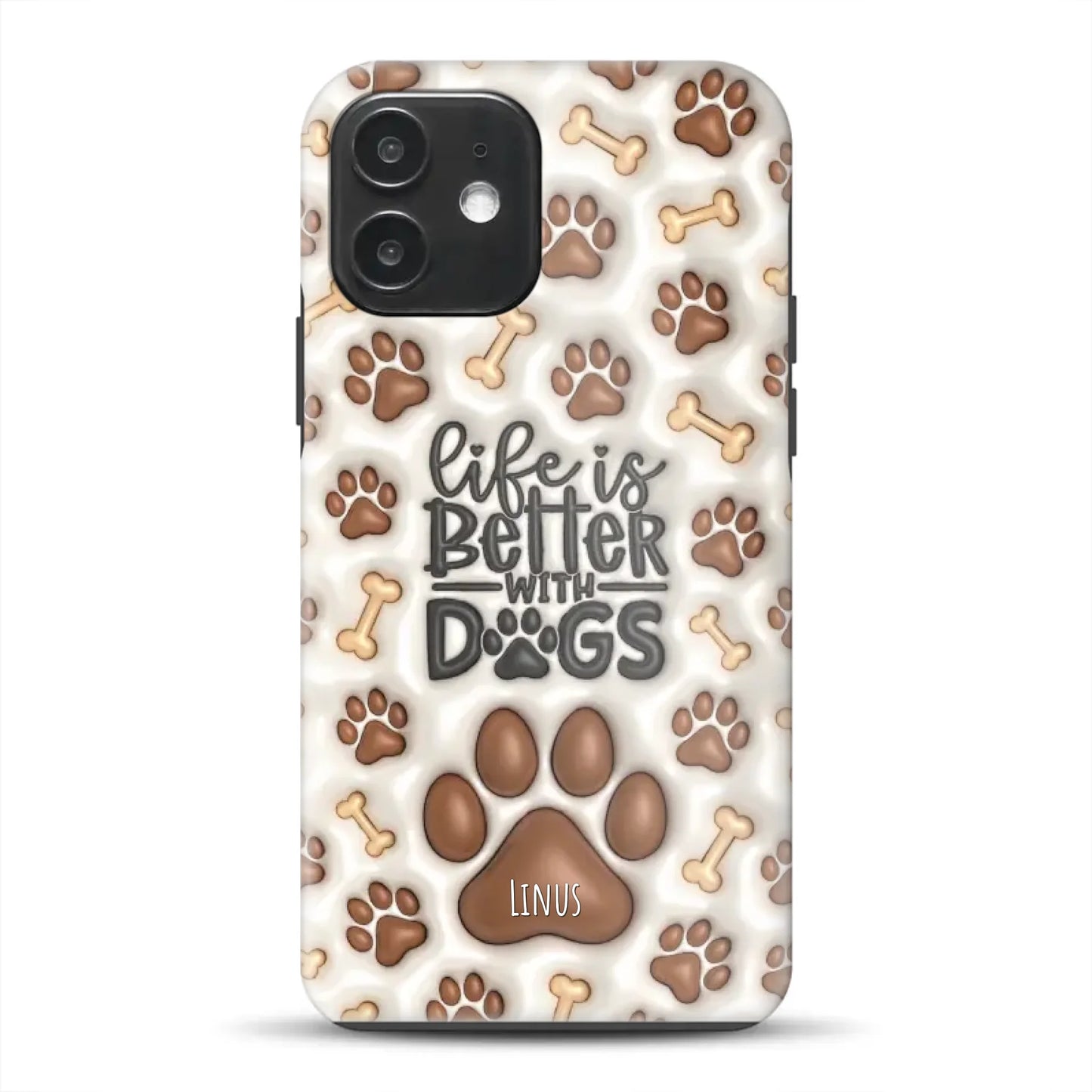 Life is better with Dogs - Individuelle Premium Hülle für iPhone