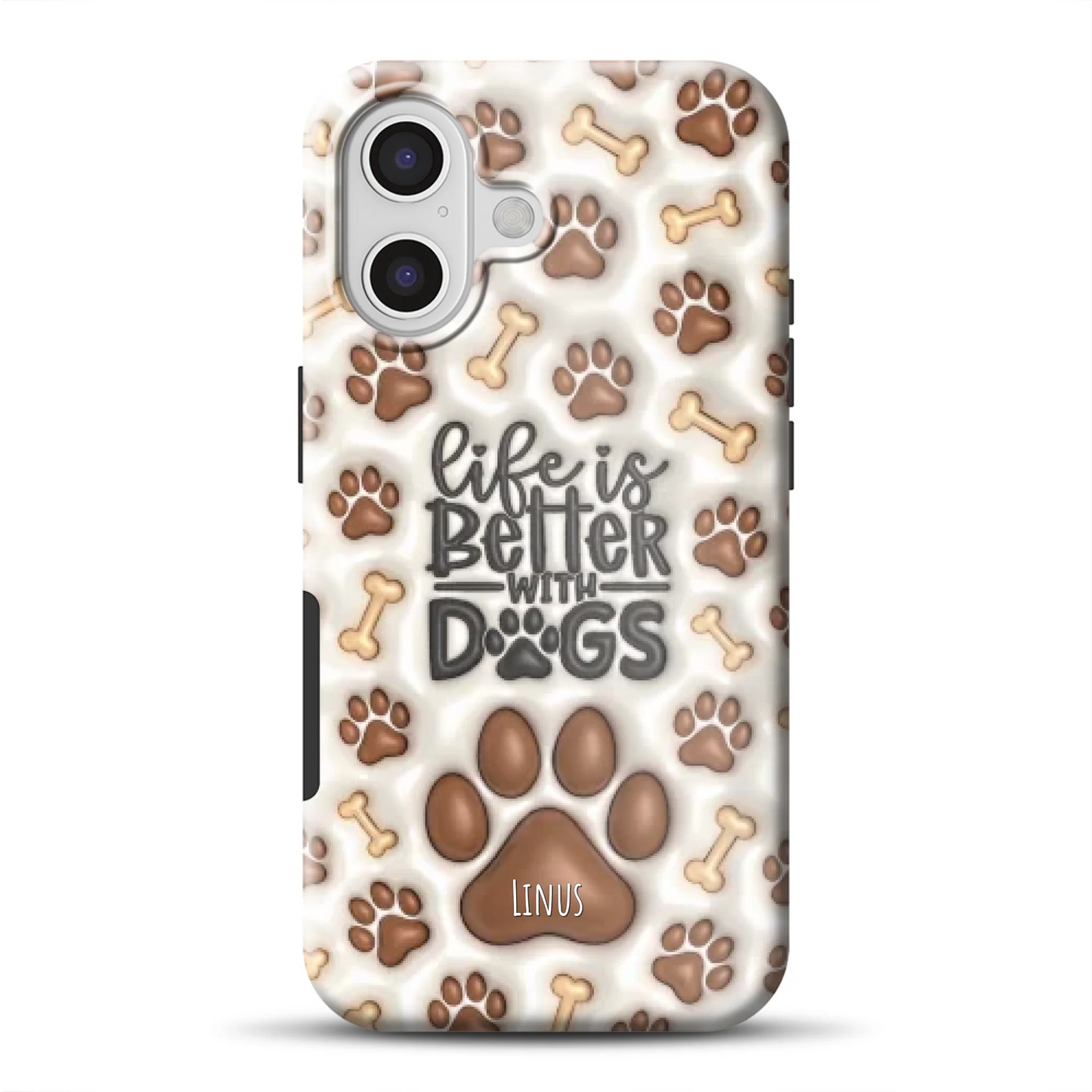 Life is better with Dogs - Individuelle Premium Hülle für iPhone