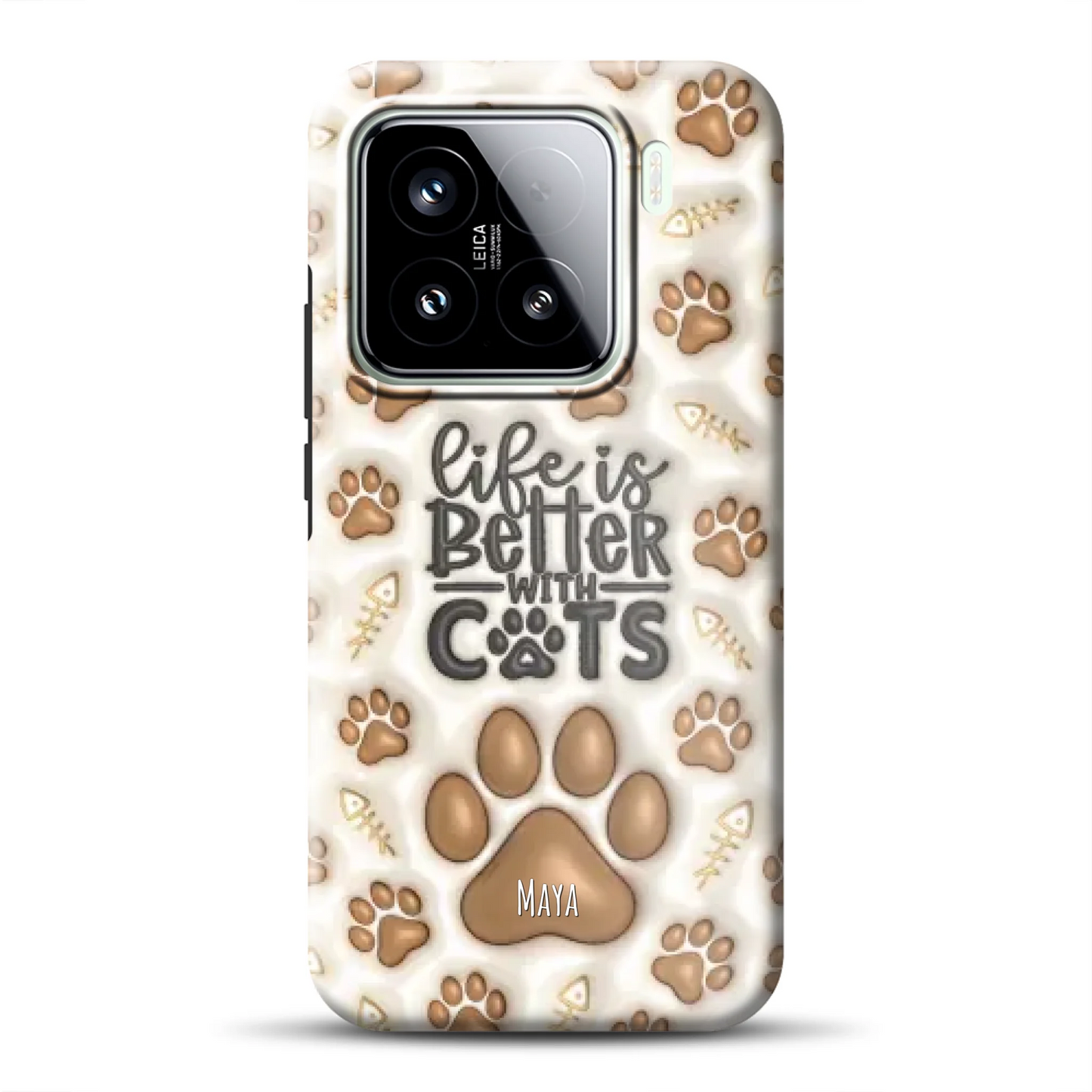 Life is better with Cats - Individuelle Premium Hülle für Xiaomi