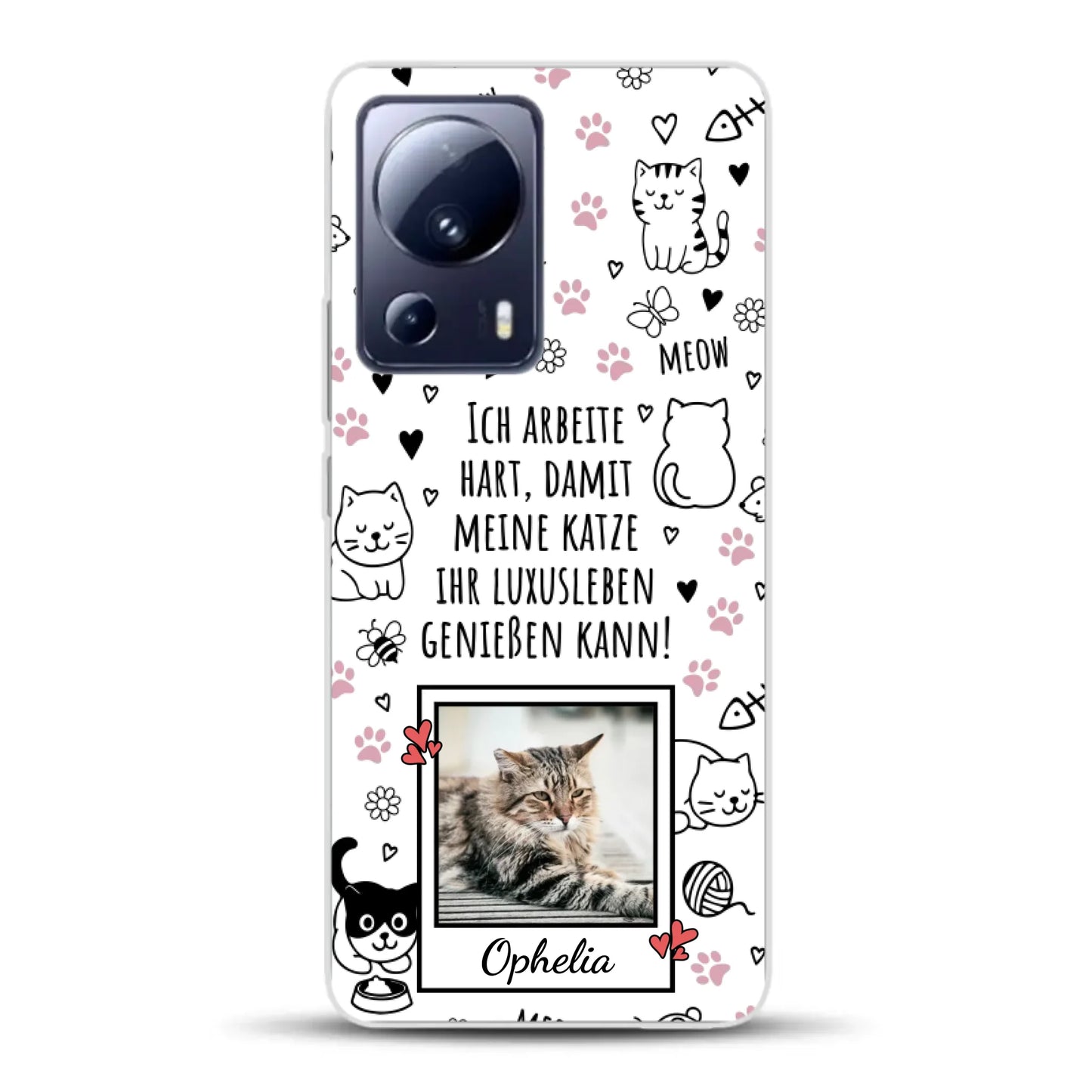 Luxuskatze - Individuelle Handyhülle für Xiaomi
