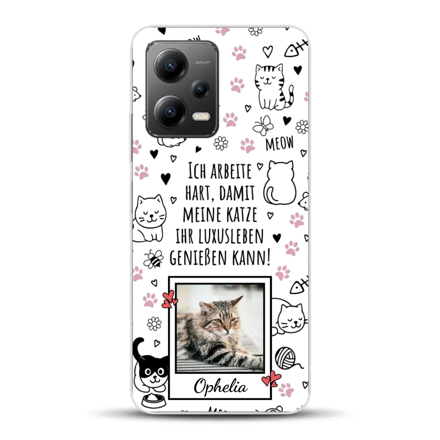 Luxuskatze - Individuelle Handyhülle für Xiaomi