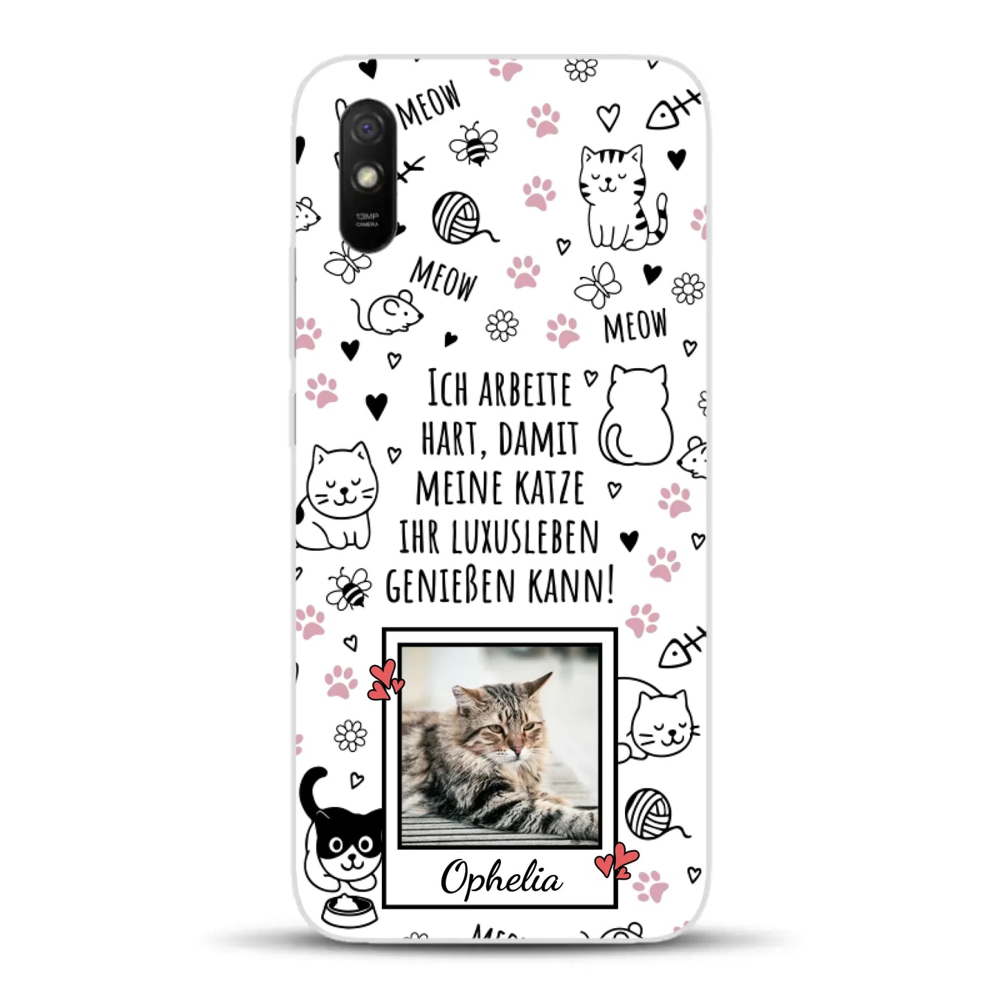 Luxuskatze - Individuelle Handyhülle für Xiaomi