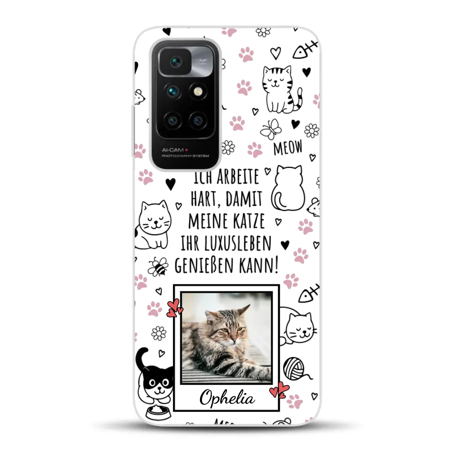 Luxuskatze - Individuelle Handyhülle für Xiaomi