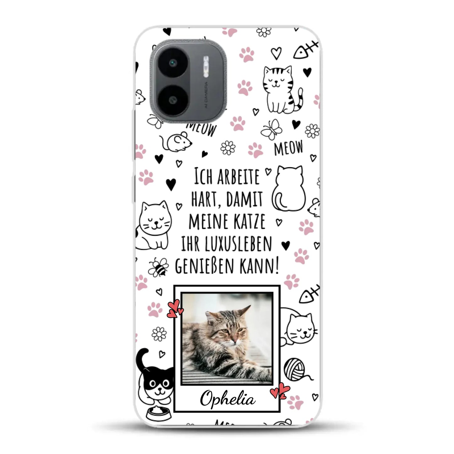 Luxuskatze - Individuelle Handyhülle für Xiaomi