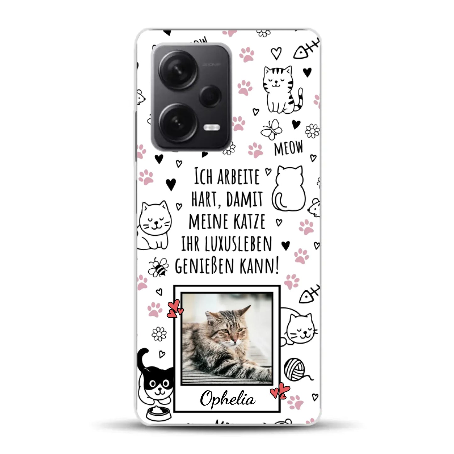 Luxuskatze - Individuelle Handyhülle für Xiaomi