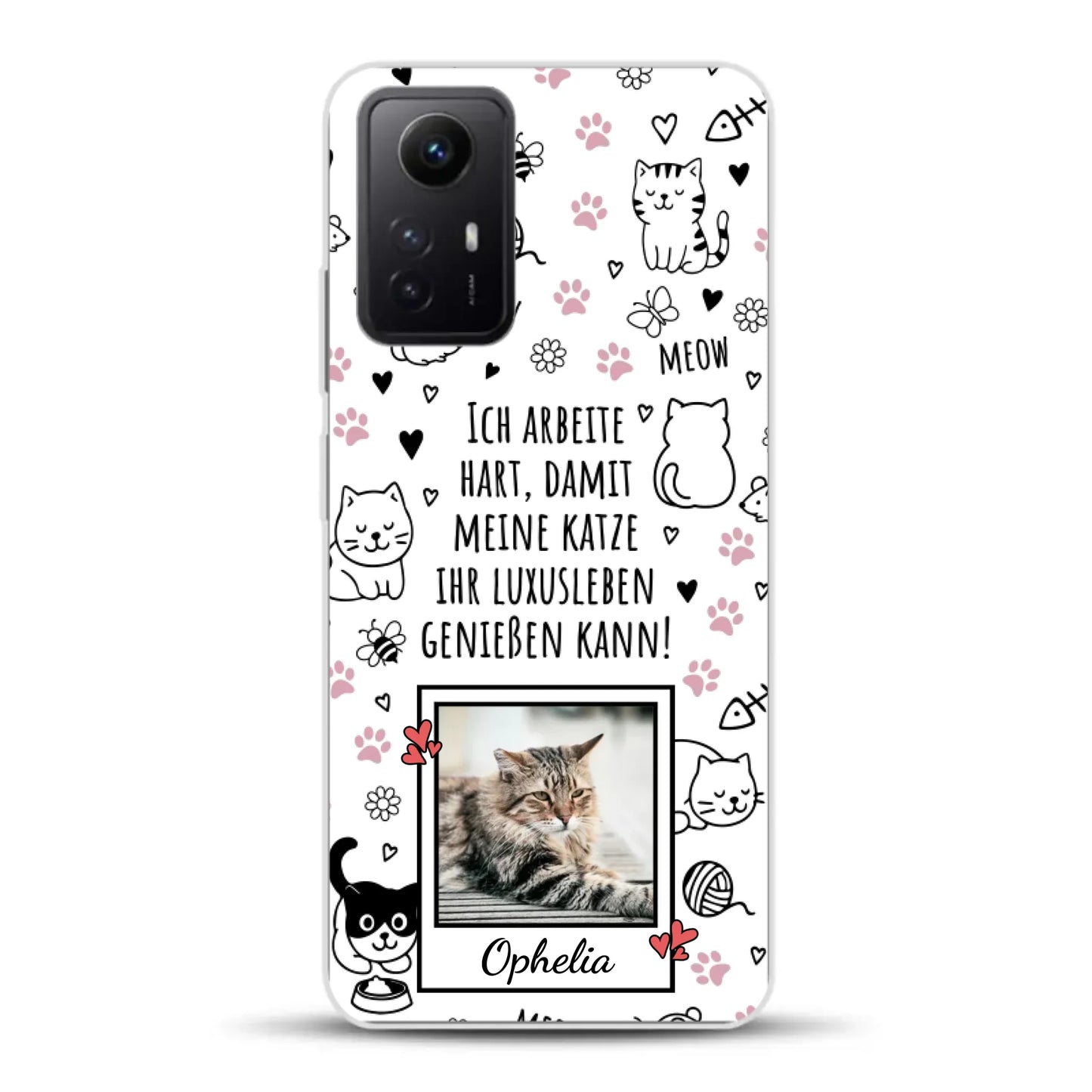 Luxuskatze - Individuelle Handyhülle für Xiaomi