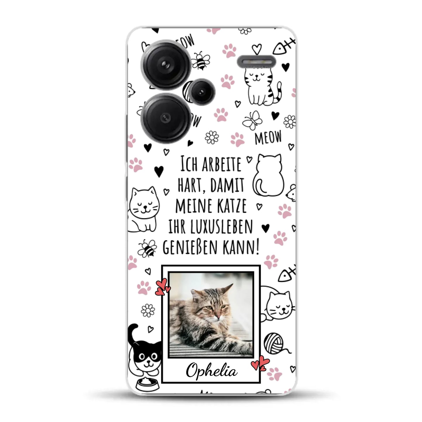 Luxuskatze - Individuelle Handyhülle für Xiaomi