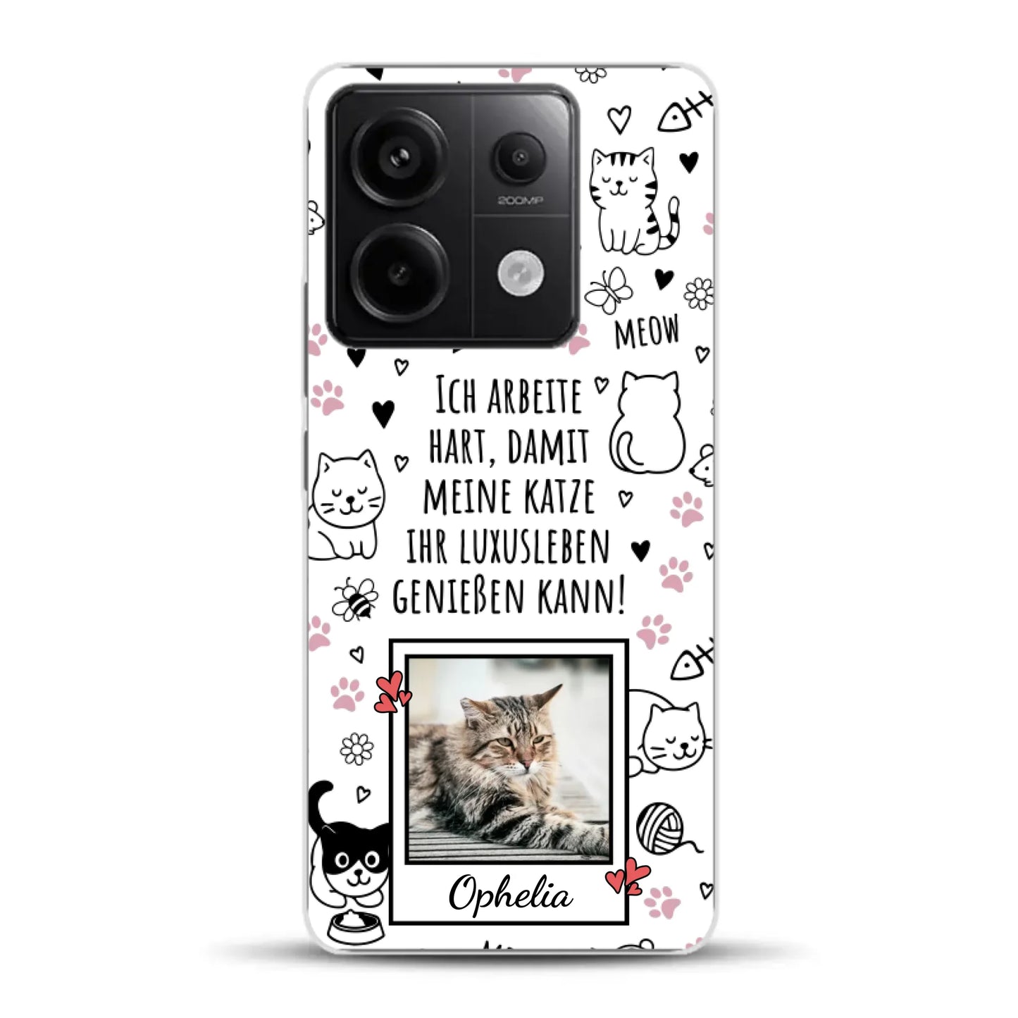 Luxuskatze - Individuelle Handyhülle für Xiaomi
