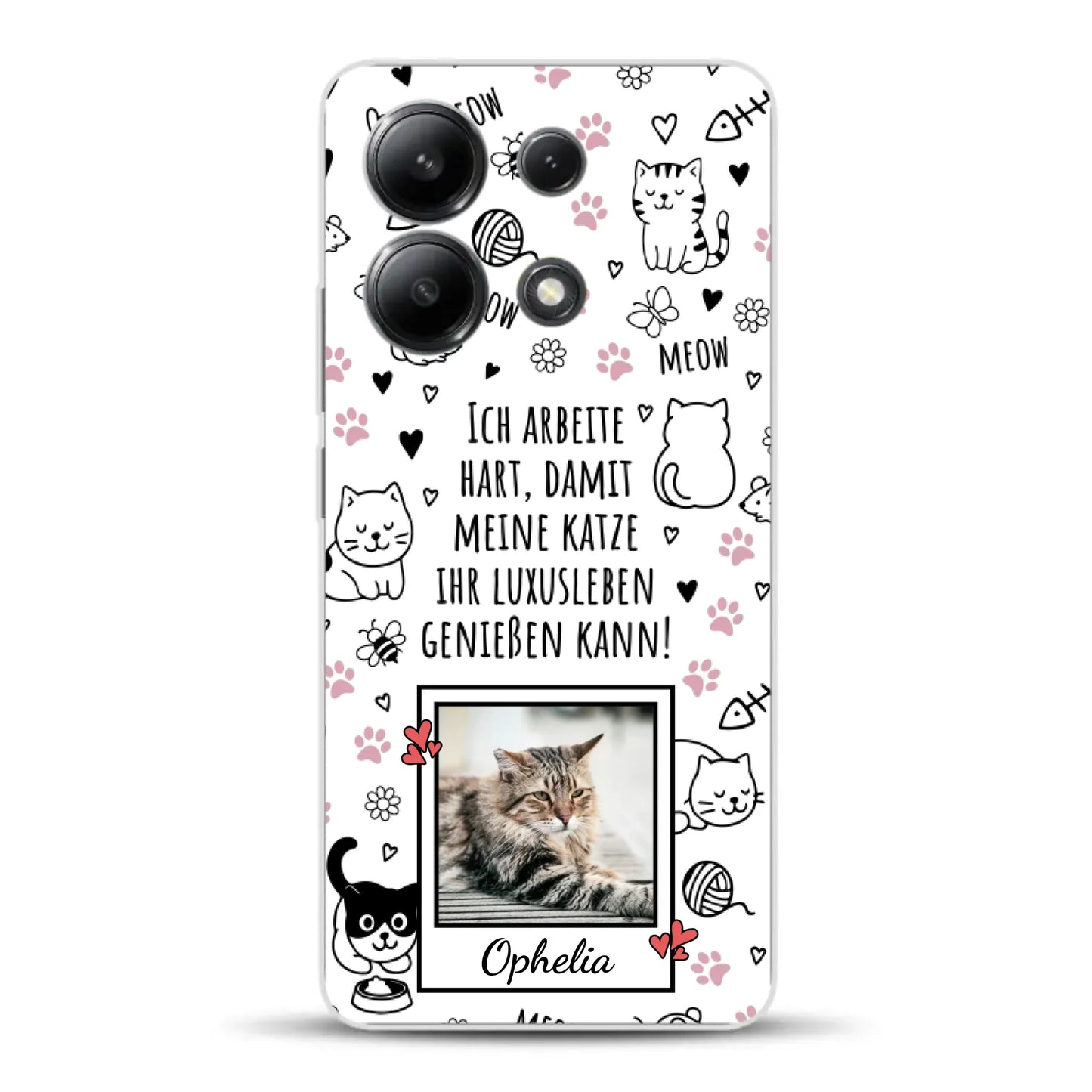 Luxuskatze - Individuelle Handyhülle für Xiaomi