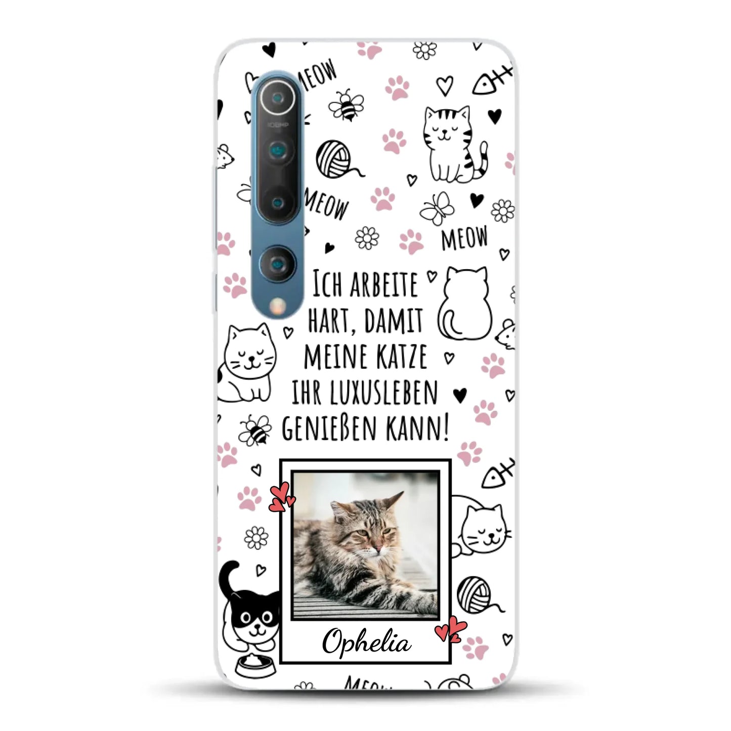 Luxuskatze - Individuelle Handyhülle für Xiaomi