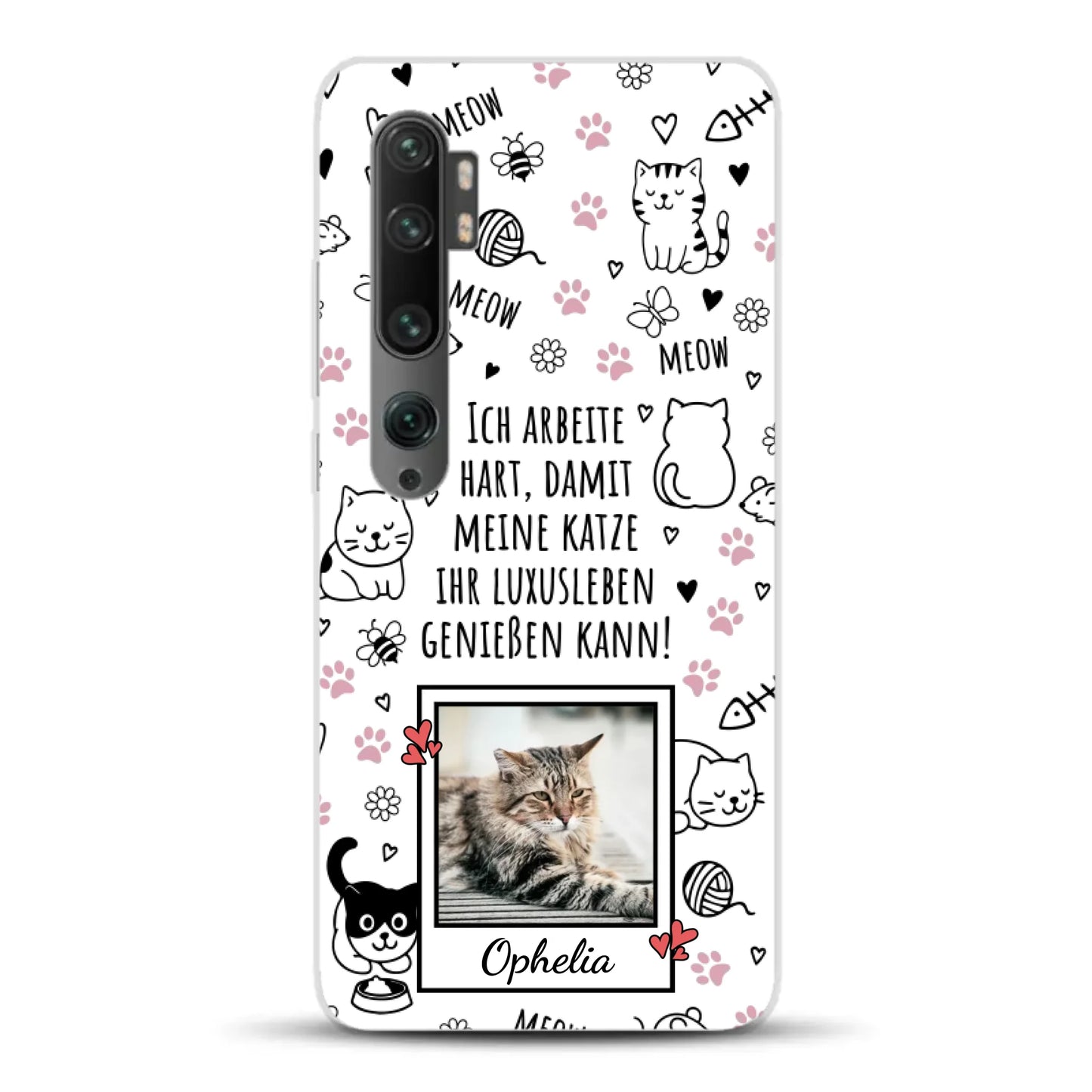 Luxuskatze - Individuelle Handyhülle für Xiaomi
