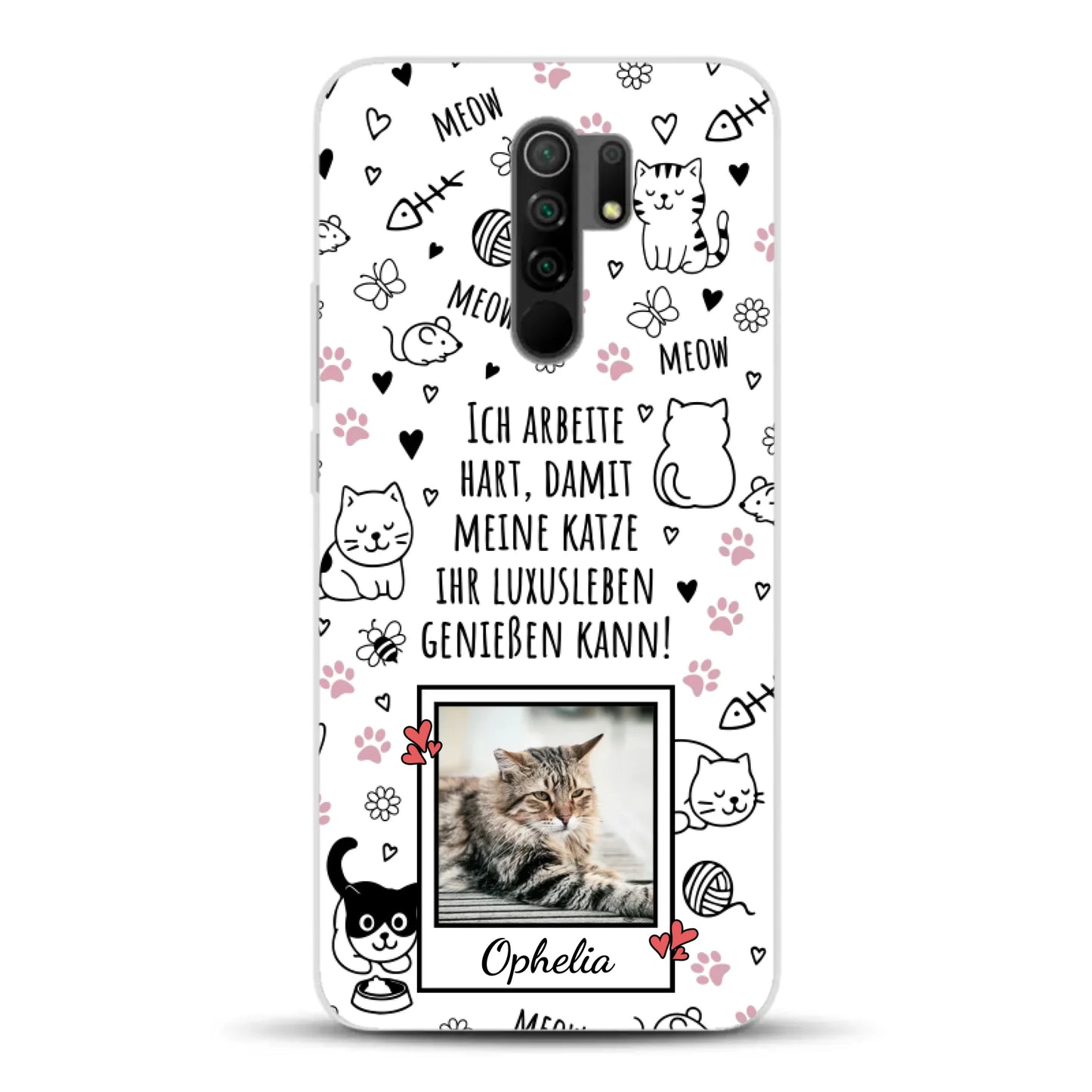 Luxuskatze - Individuelle Handyhülle für Xiaomi